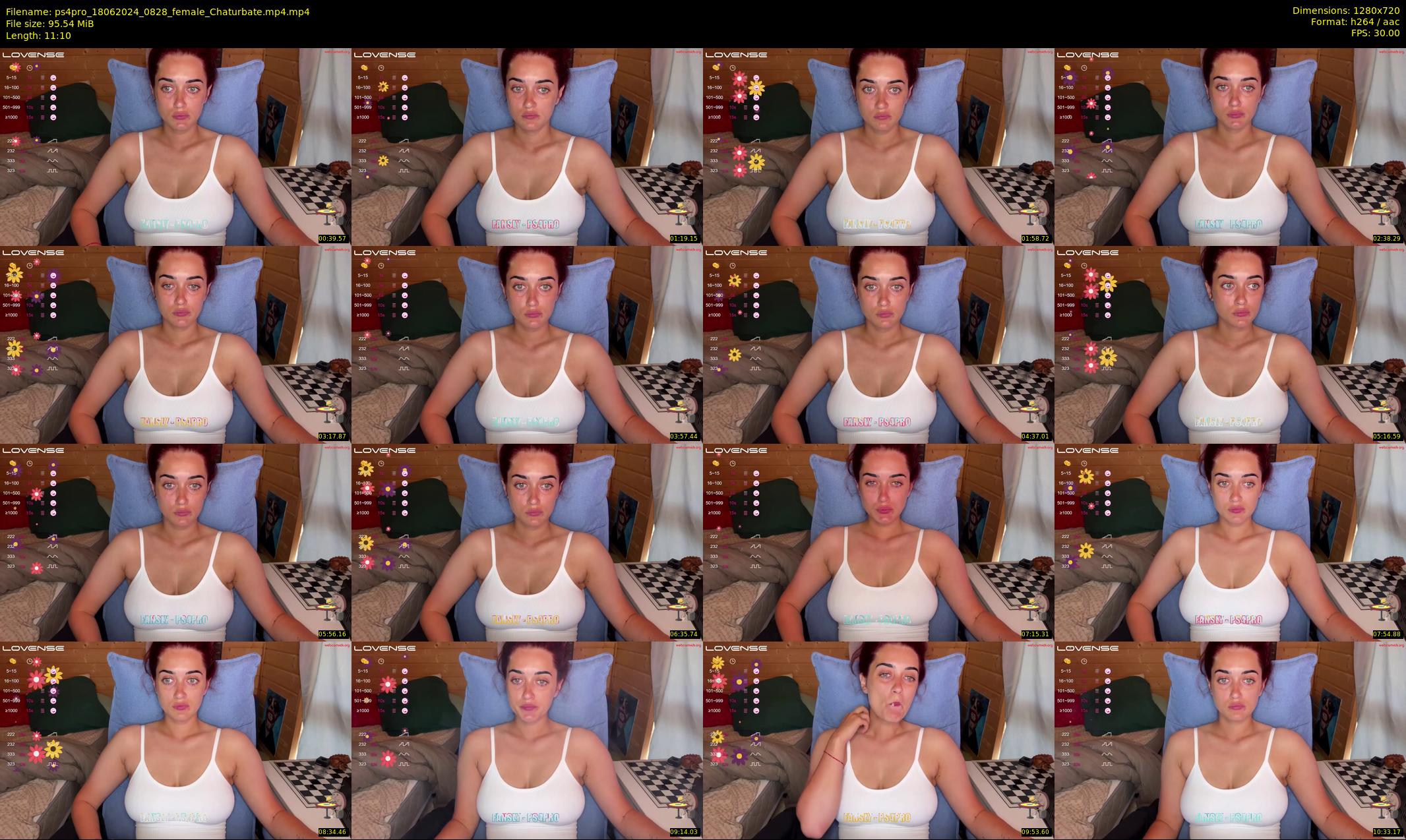 ps4pro — 12 minute Chaturbate female cam show recording, 720p, Jun 18, 2024