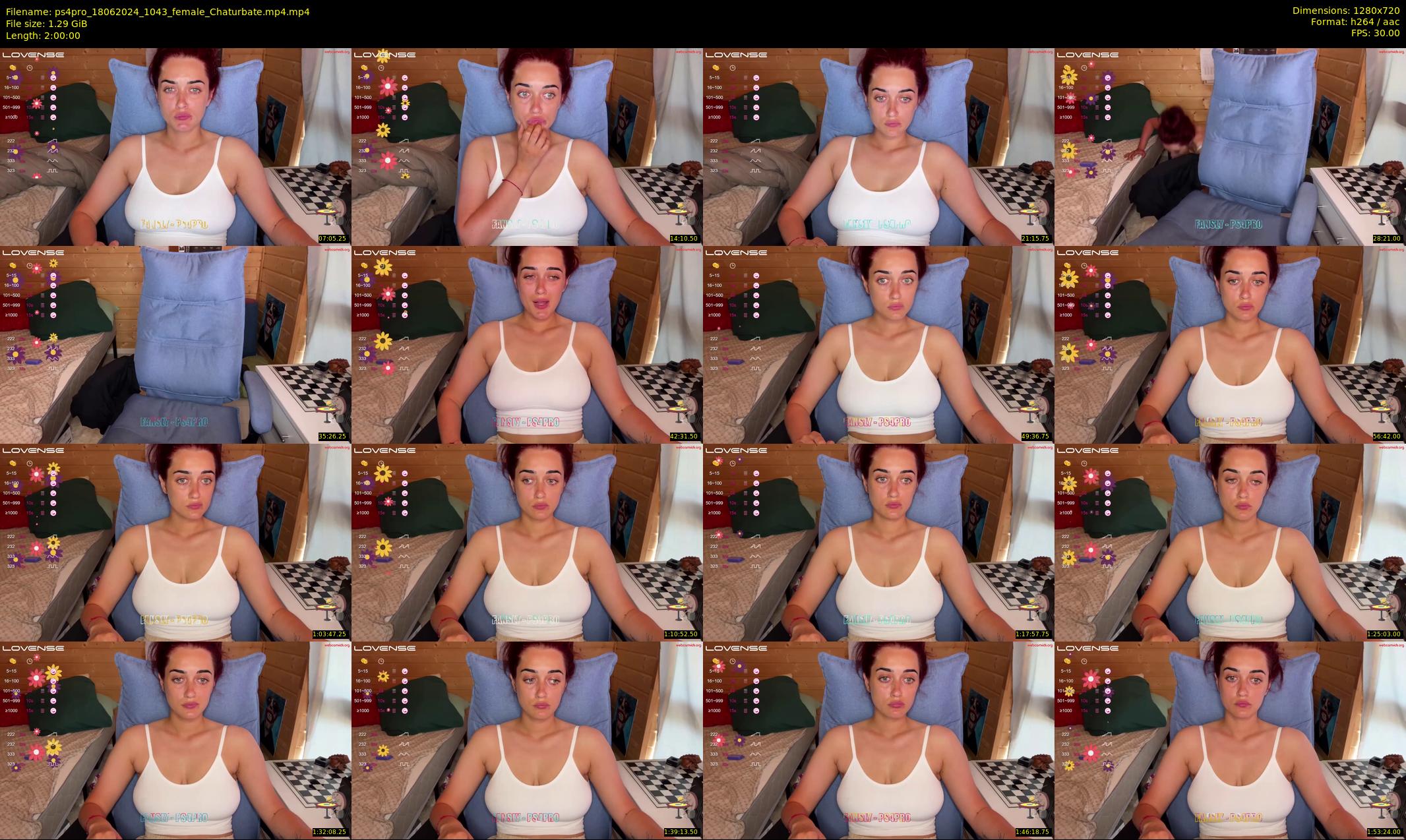 ps4pro — 120 minute Chaturbate female cam show recording, 720p, Jun 18, 2024