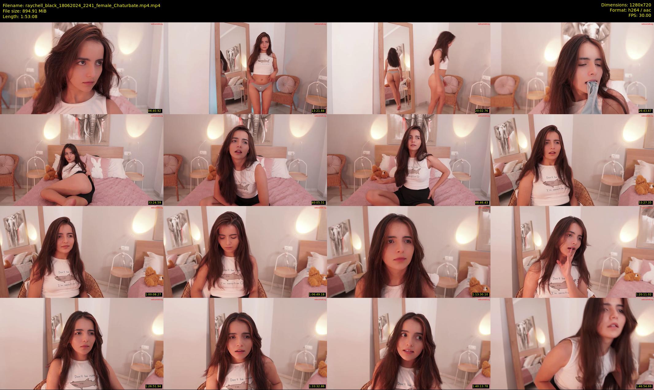 raychell_black — 114 minute Chaturbate female cam show recording, 720p, Jun 18, 2024