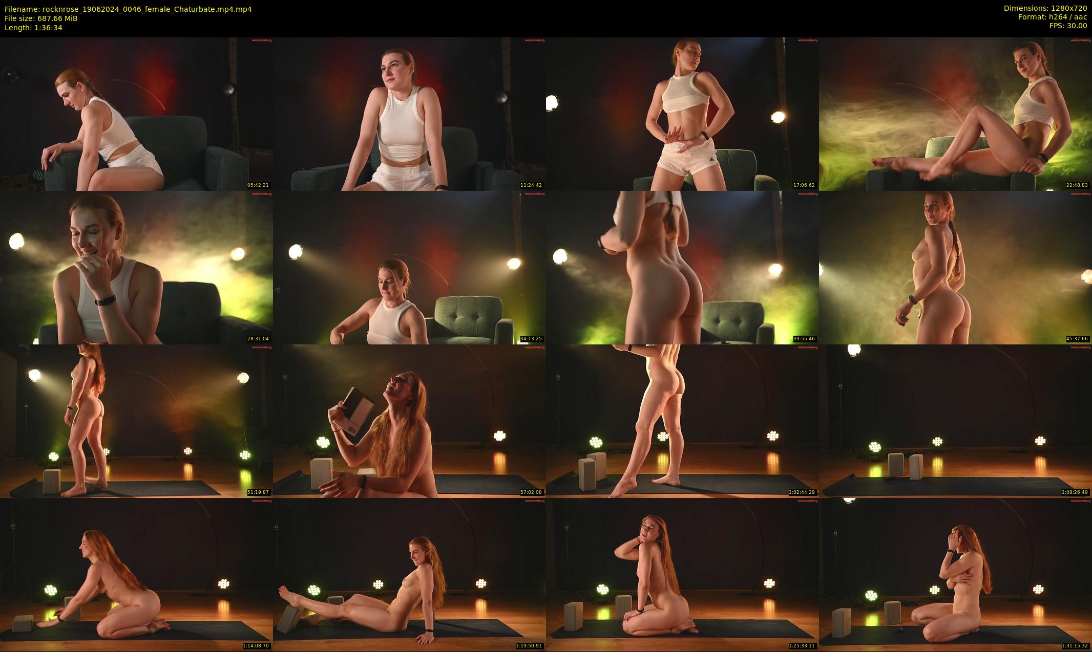 rocknrose — 97 minute Chaturbate female cam show recording, 720p, Jun 19, 2024