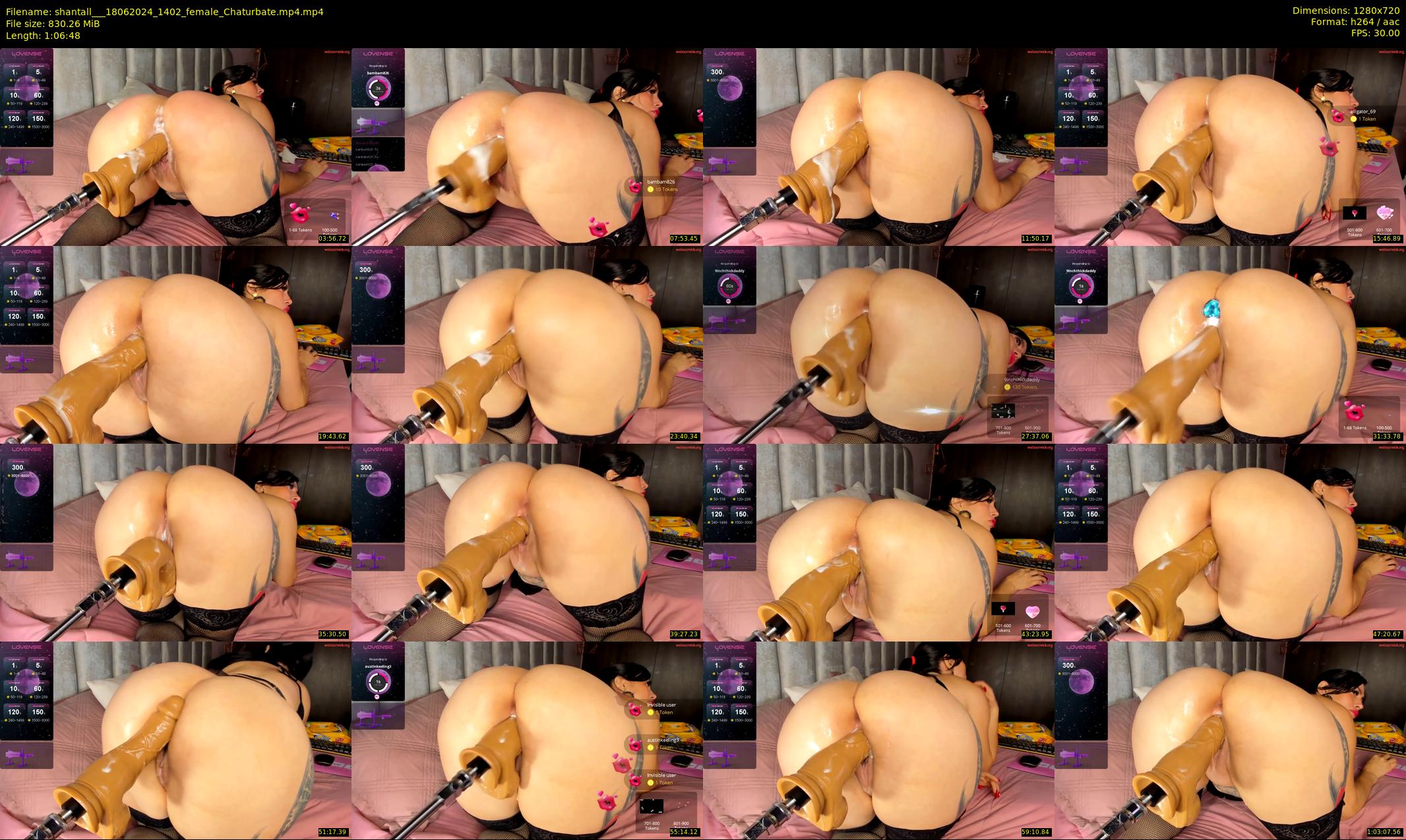 shantall__ — 67 minute Chaturbate female cam show recording, 720p, Jun 18, 2024