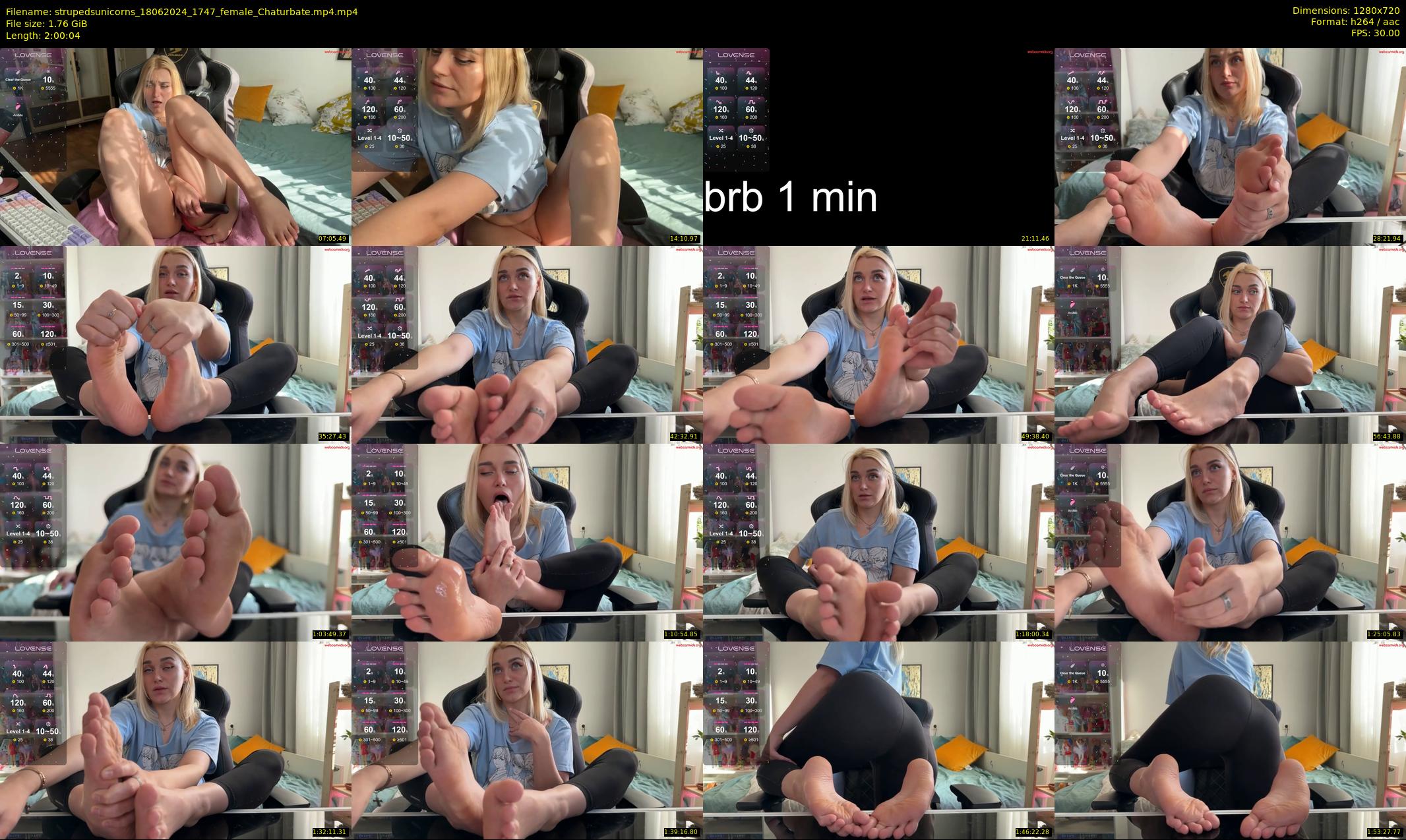 strupedsunicorns — 121 minute Chaturbate couple cam show recording, 720p, Jun 18, 2024