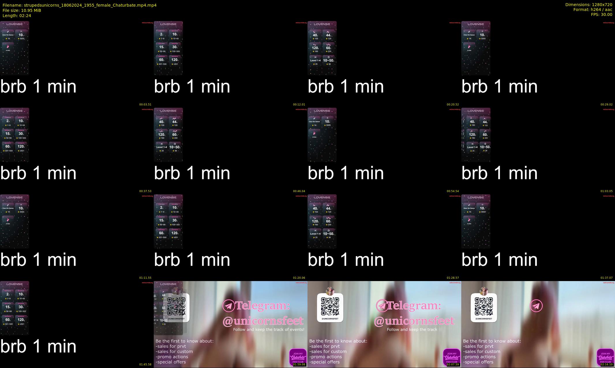 strupedsunicorns — 3 minute Chaturbate couple cam show recording, 720p, Jun 18, 2024