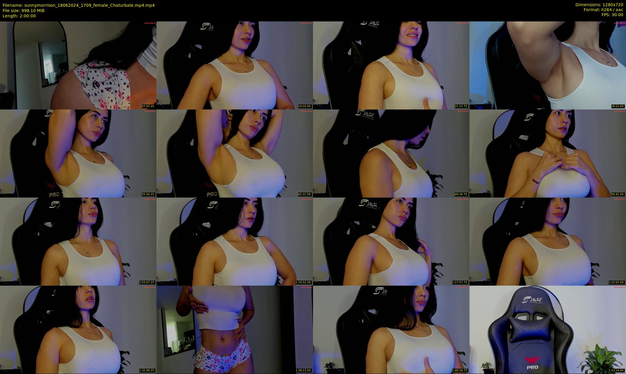 sunnymorrison — 120 minute Chaturbate female cam show recording, 720p, Jun 18, 2024