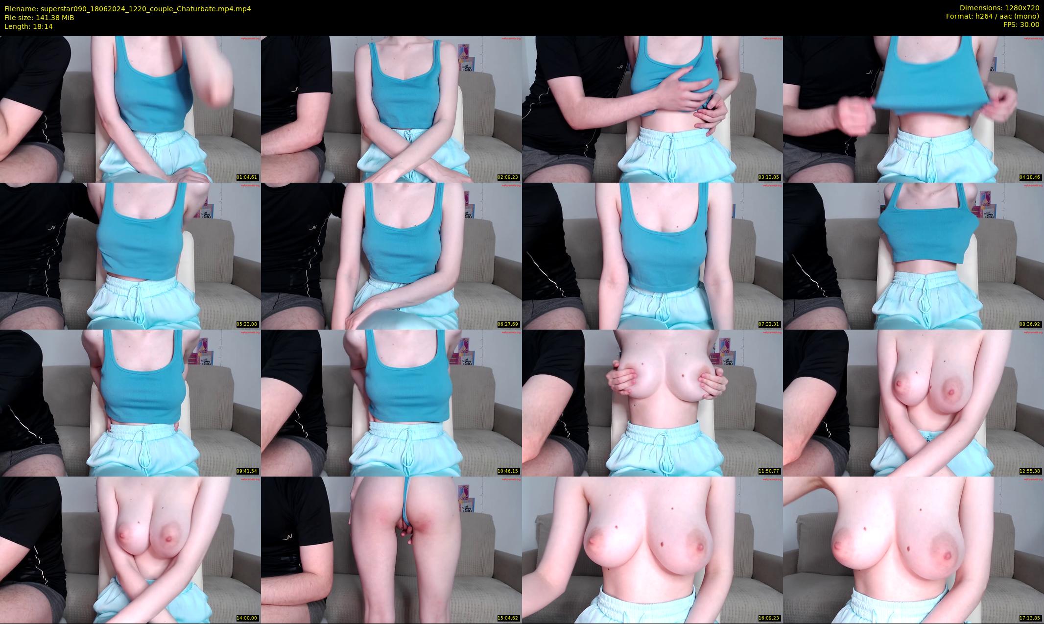 superstar090 — 19 minute Chaturbate couple cam show recording, 720p, Jun 18, 2024