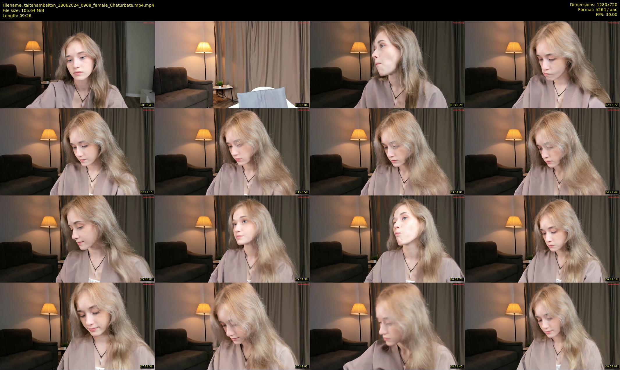 taitehambelton — 10 minute Chaturbate female cam show recording, 720p, Jun 18, 2024