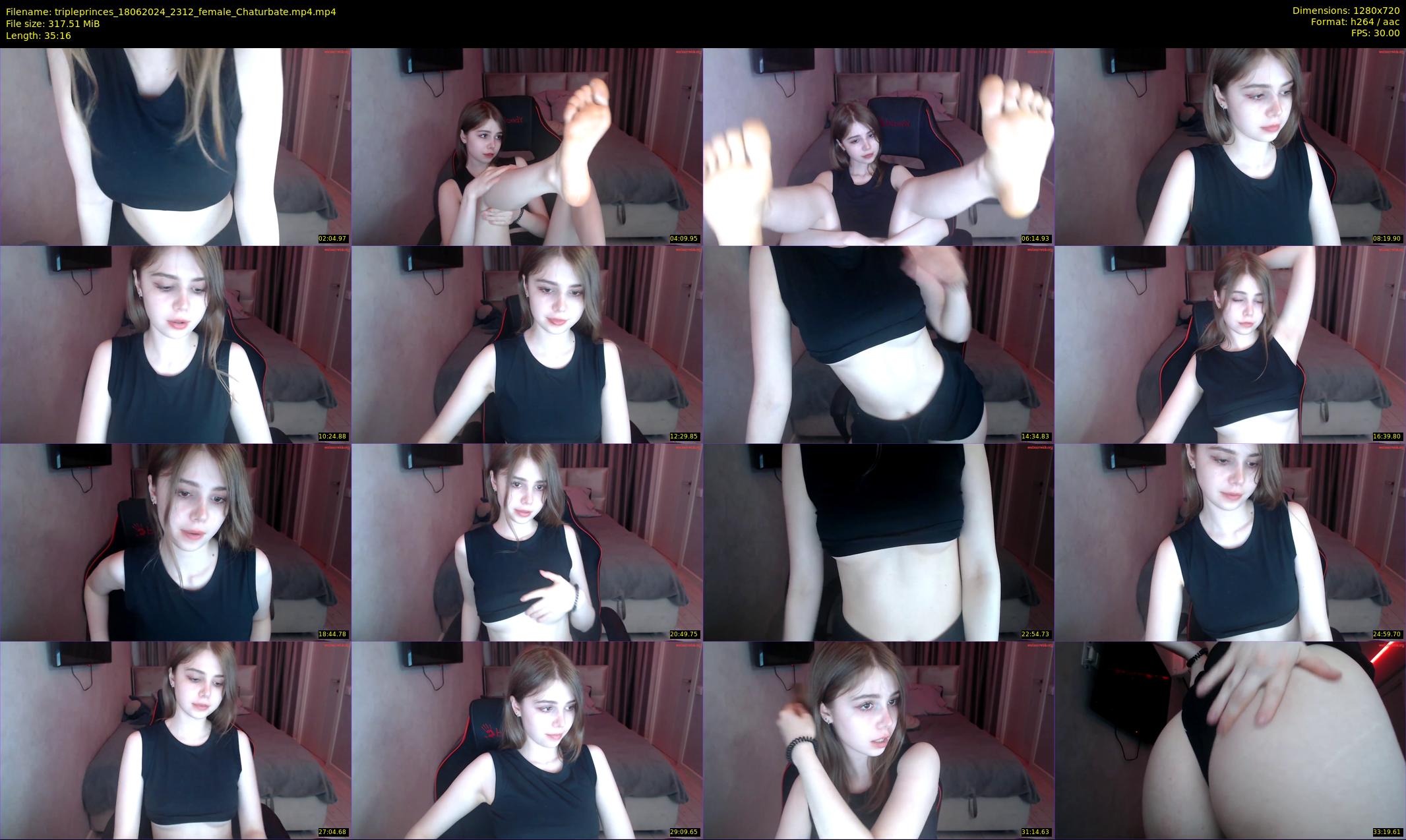 tripleprinces — 36 minute Chaturbate female cam show recording, 720p, Jun 18, 2024