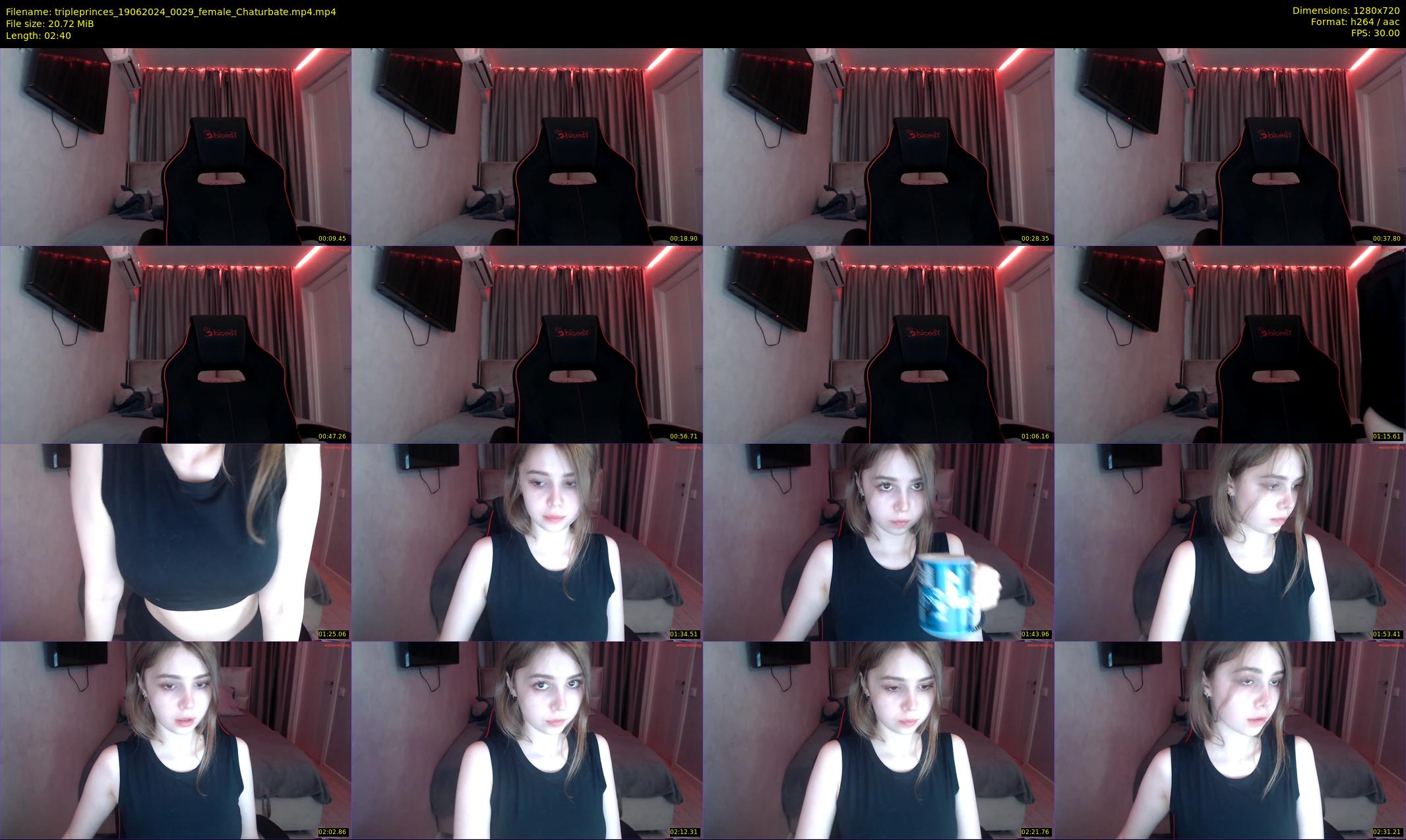 tripleprinces — 3 minute Chaturbate female cam show recording, 720p, Jun 19, 2024