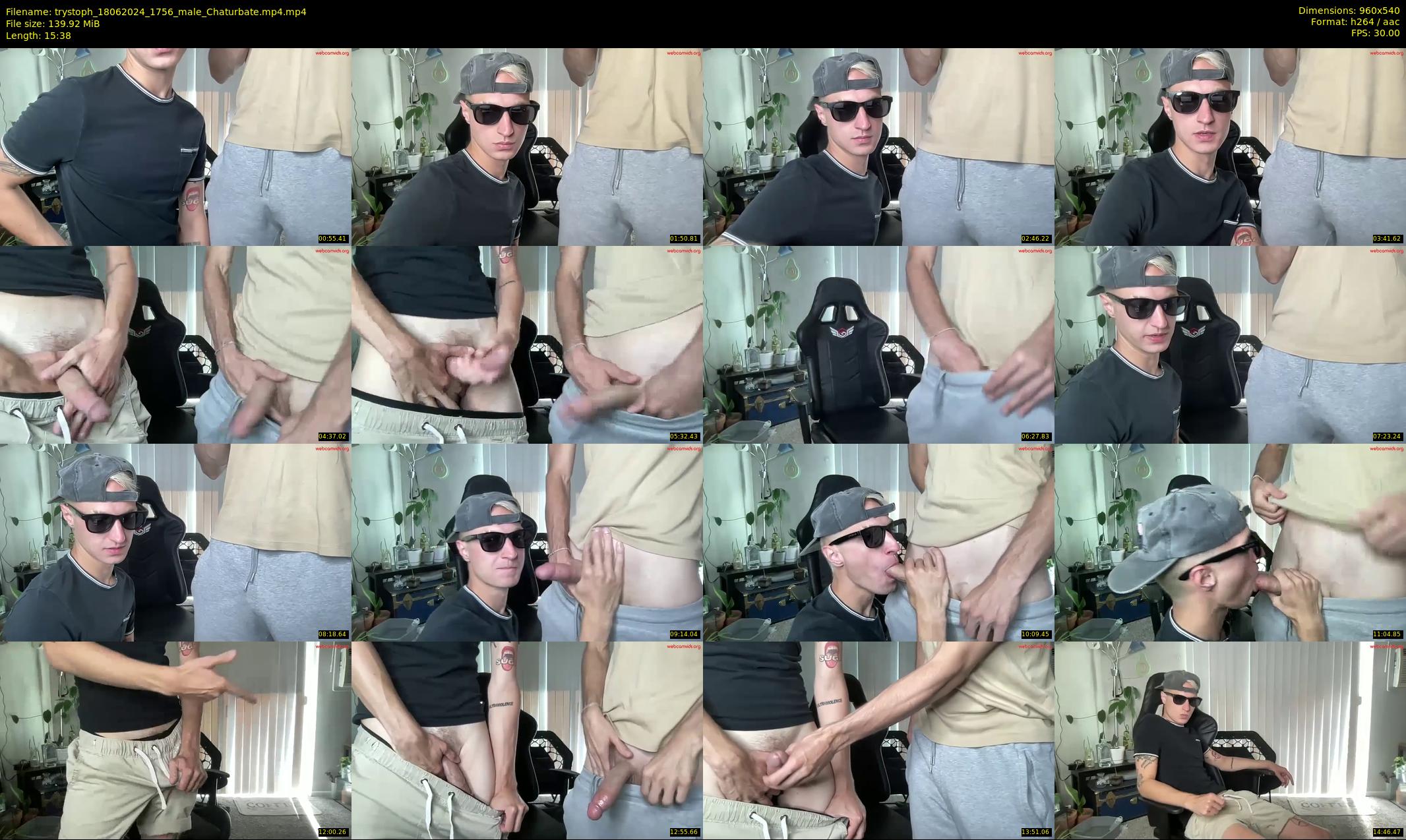 trystoph — 16 minute Chaturbate male cam show recording, 480p, Jun 18, 2024
