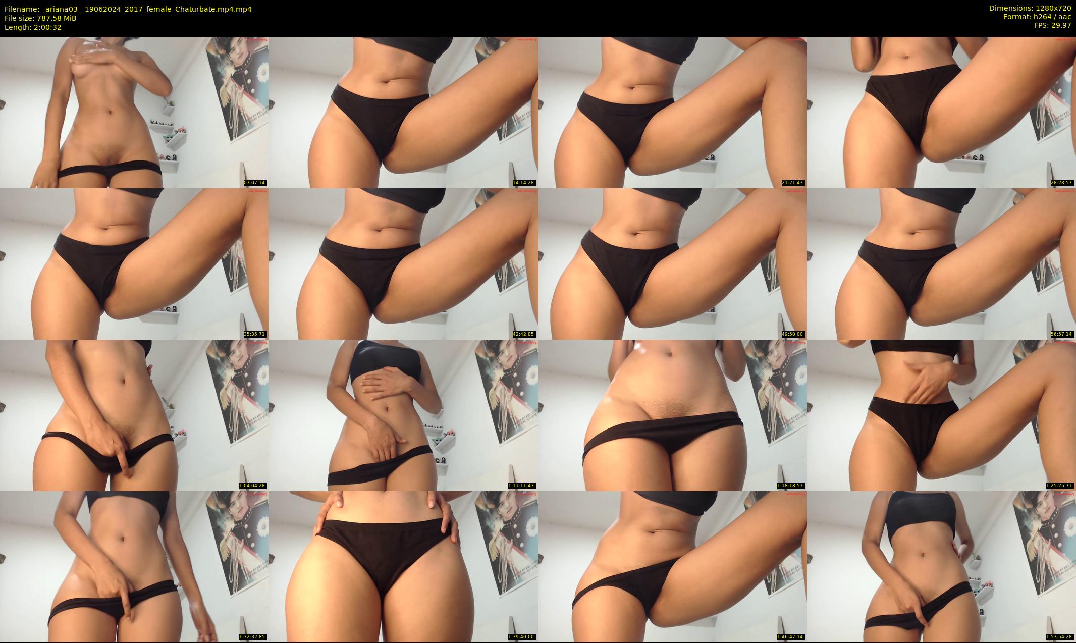 _ariana03_ — 121 minute Chaturbate female cam show recording, 720p, Jun 19, 2024