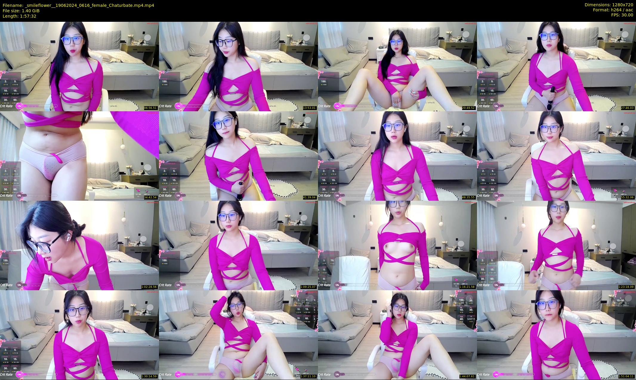 _smileflower_ — 118 minute Chaturbate female cam show recording, 720p, Jun 19, 2024