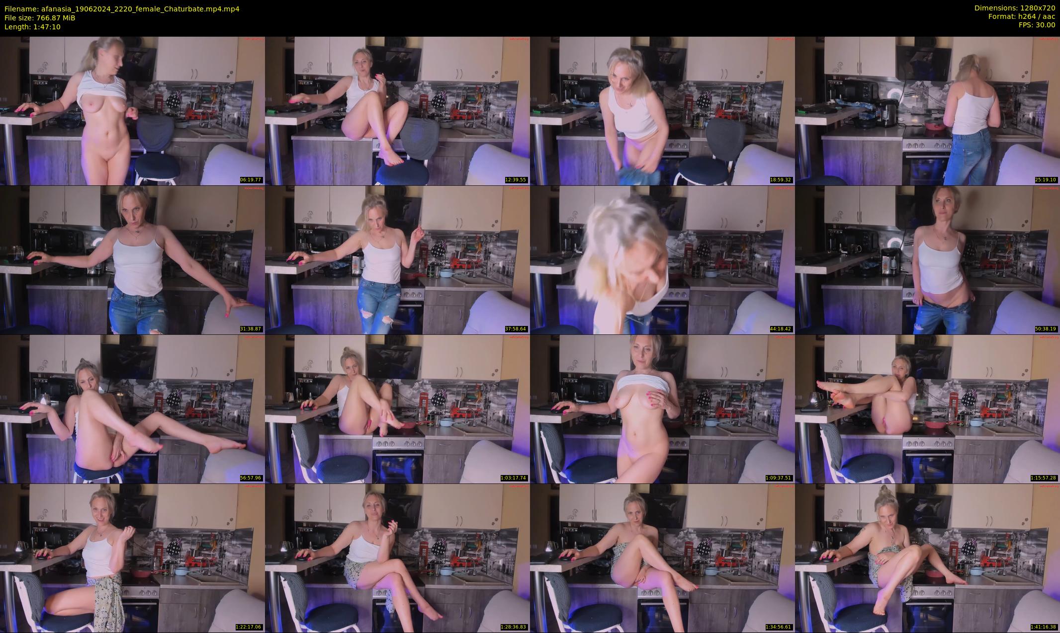 afanasia — 108 minute Chaturbate female cam show recording, 720p, Jun 19, 2024