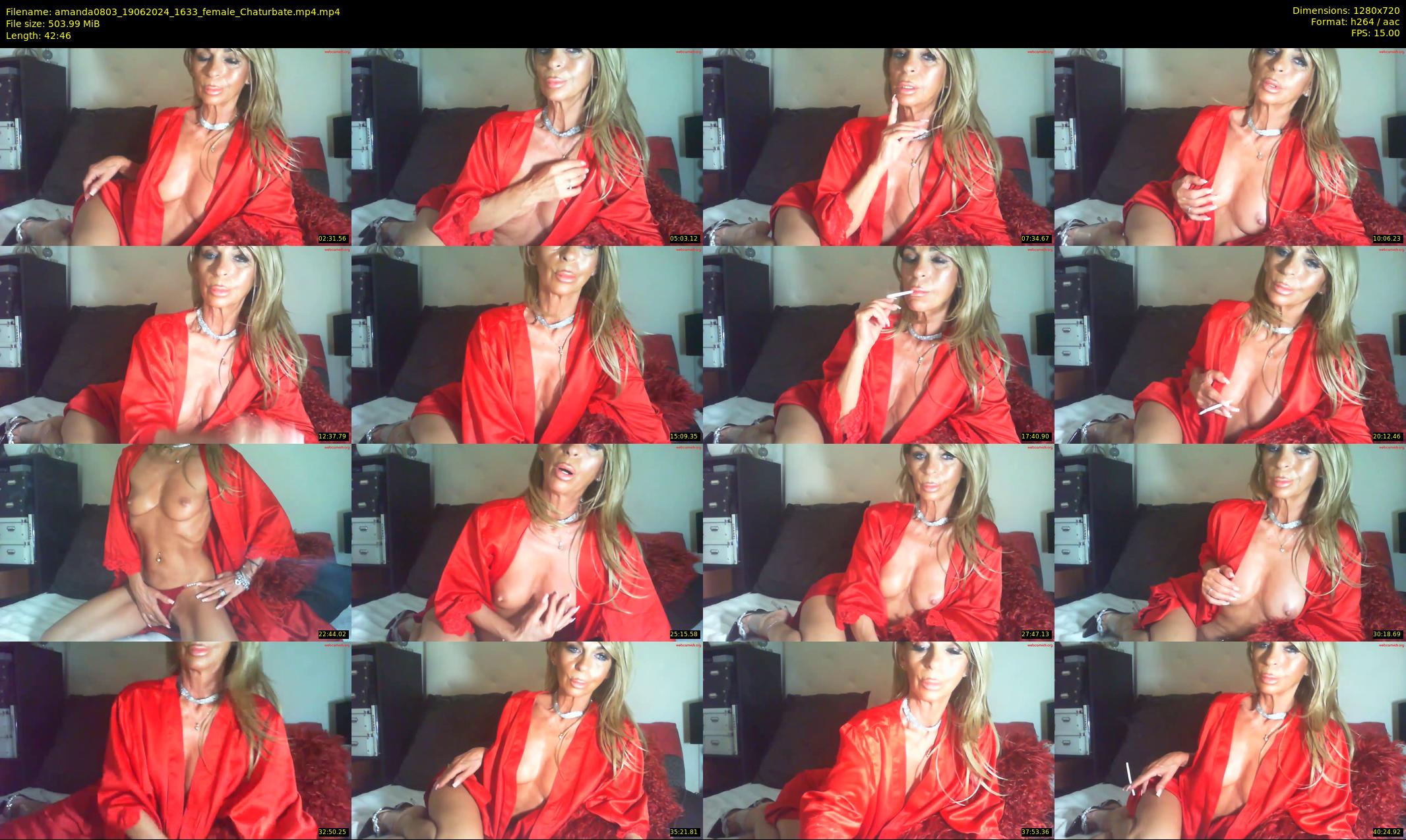 amanda0803 — 43 minute Chaturbate female cam show recording, 720p, Jun 19, 2024