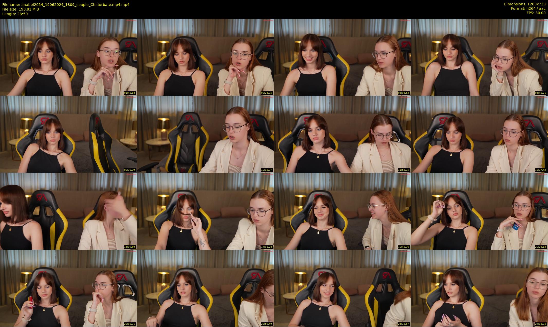 anabel2054 — 29 minute Chaturbate female cam show recording, 720p, Jun 19, 2024