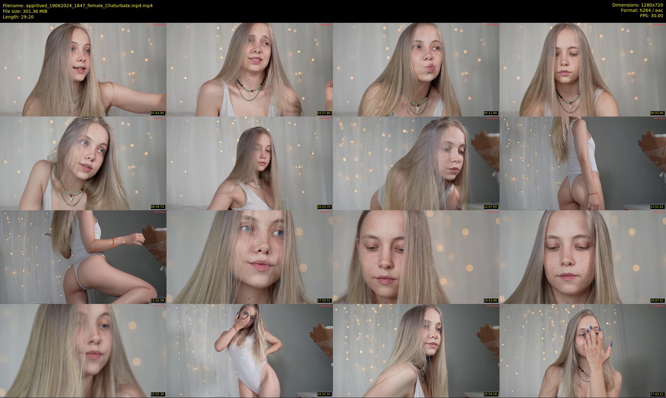 appr0ved — 30 minute Chaturbate female cam show recording, 720p, Jun 19, 2024