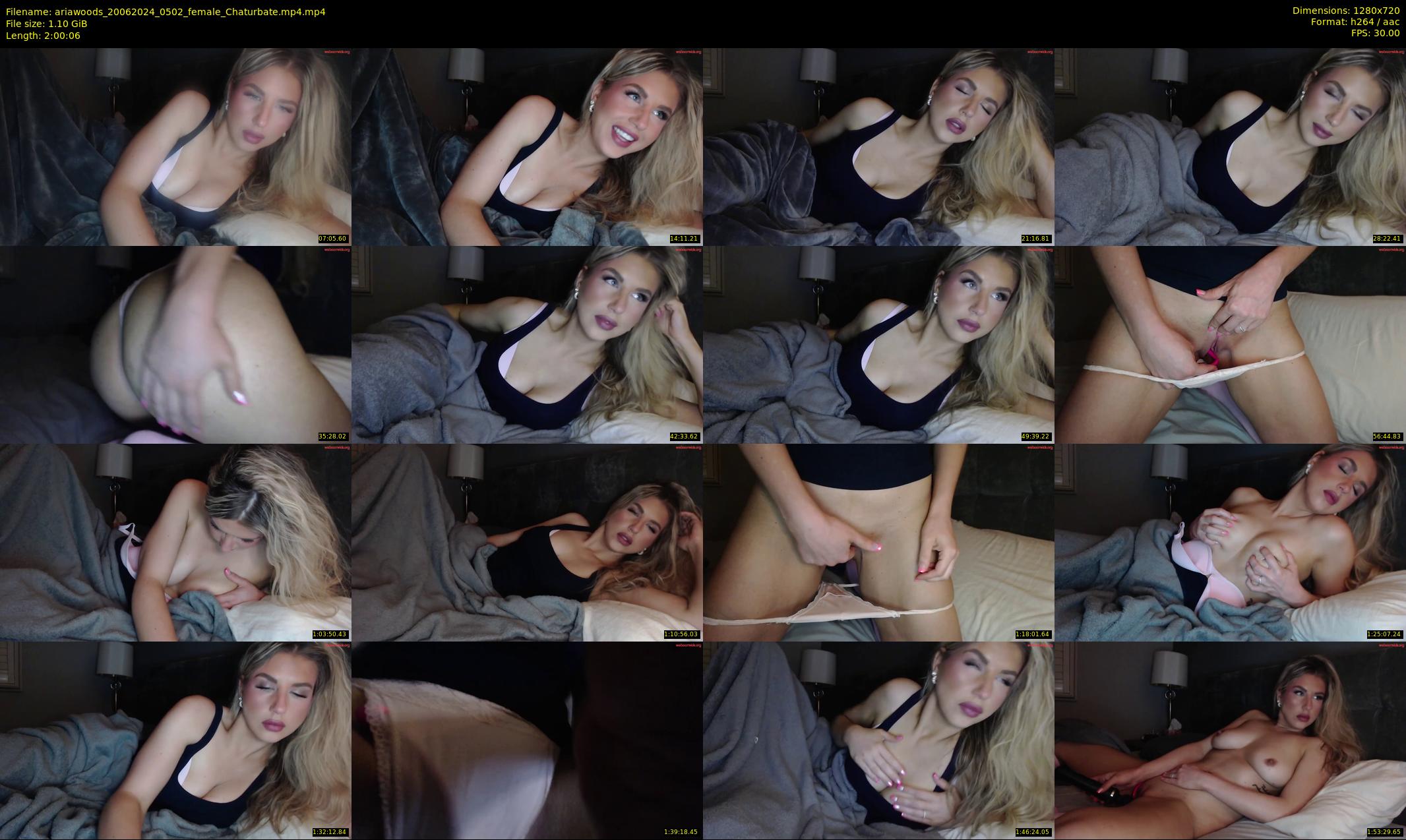 ariawoods — 121 minute Chaturbate female cam show recording, 720p, Jun 20, 2024