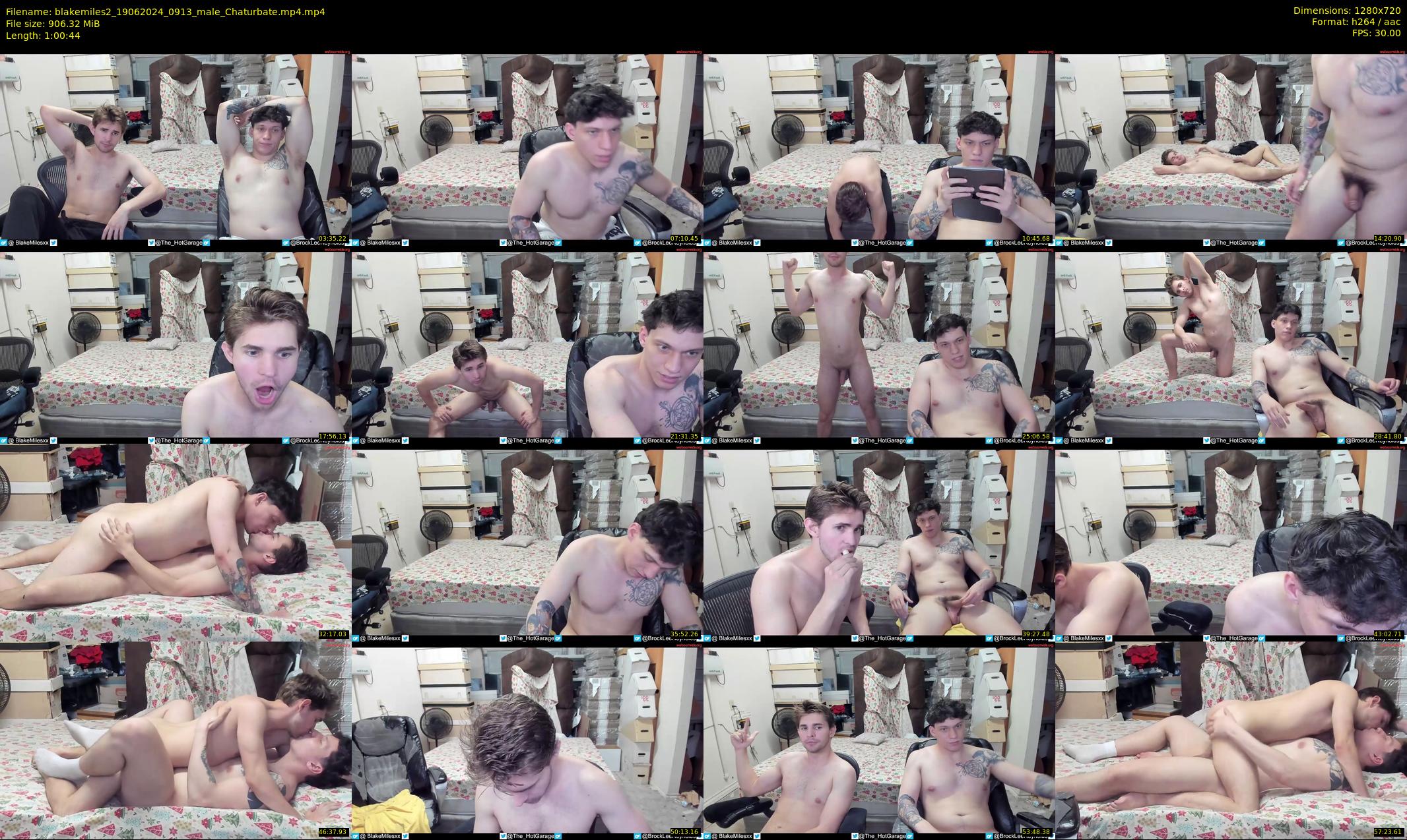 blakemiles2 — 61 minute Chaturbate male cam show recording, 720p, Jun 19, 2024