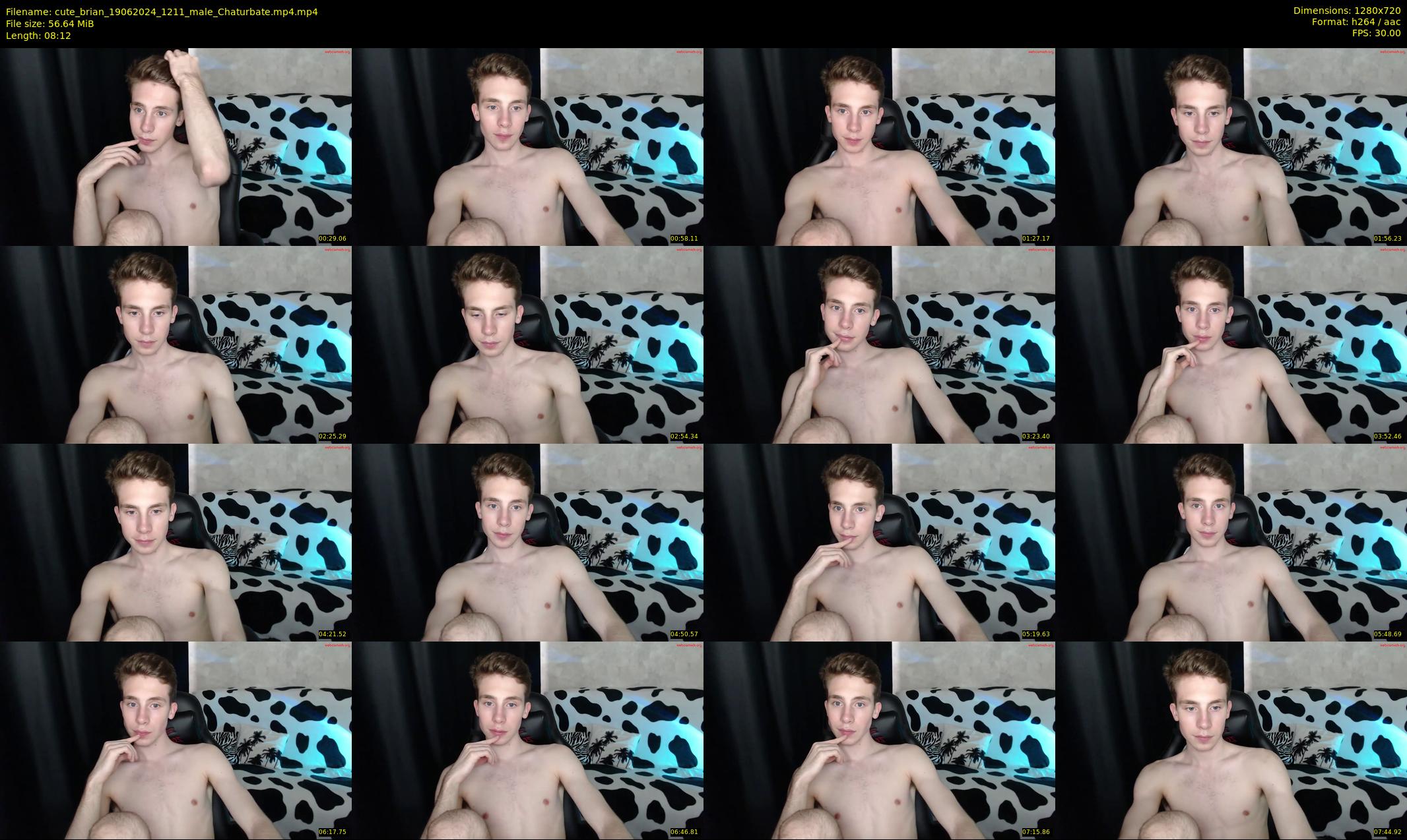 cute_brian — 9 minute Chaturbate male cam show recording, 720p, Jun 19, 2024