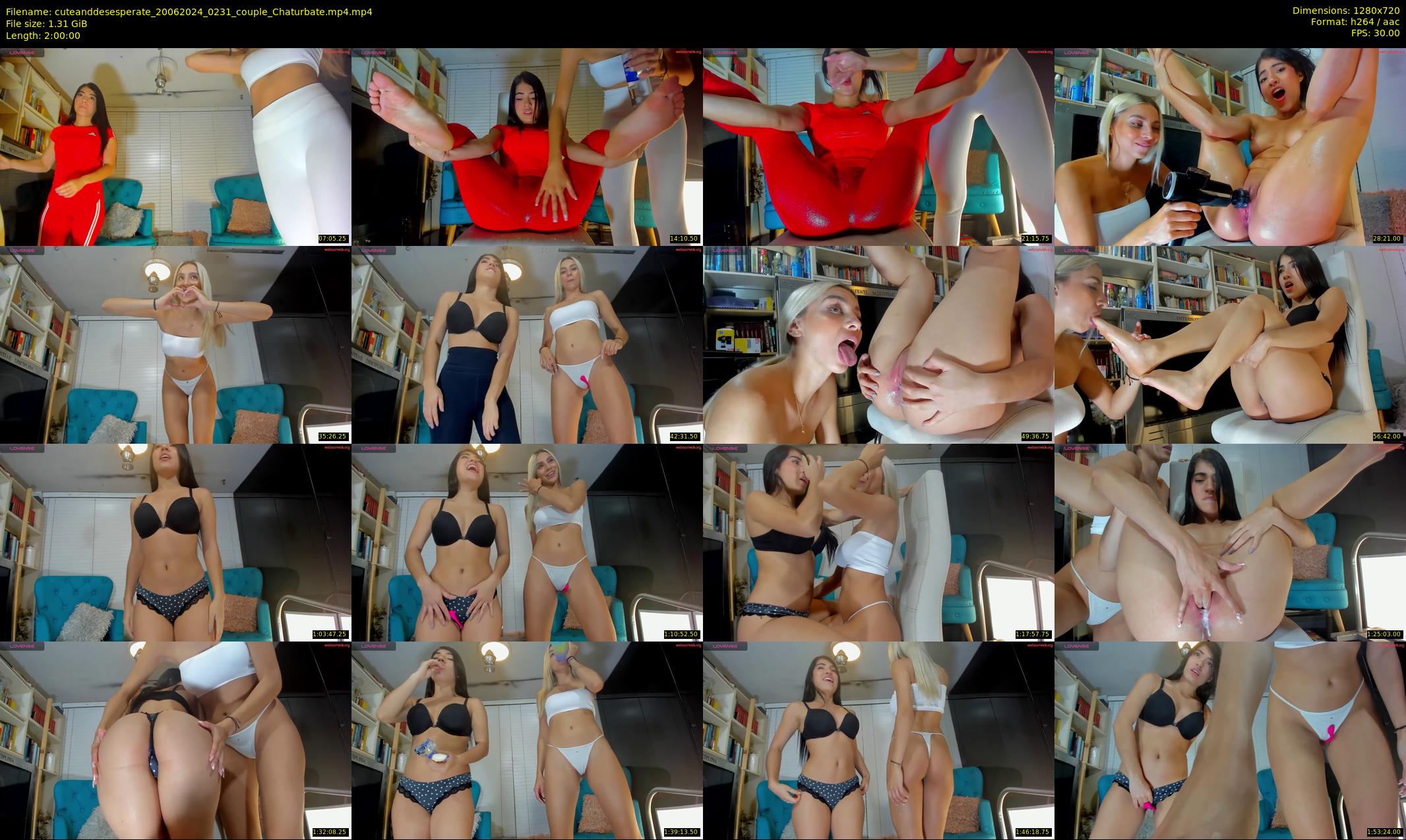cuteanddesesperate — 120 minute Chaturbate female cam show recording, 720p, Jun 20, 2024
