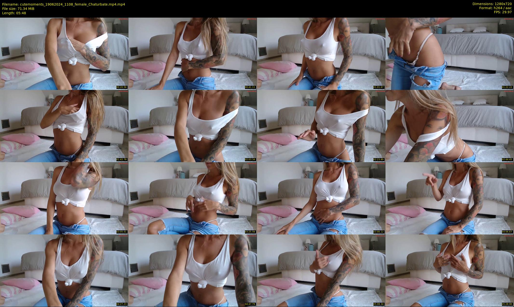 cutemoments — 6 minute Chaturbate female cam show recording, 720p, Jun 19, 2024
