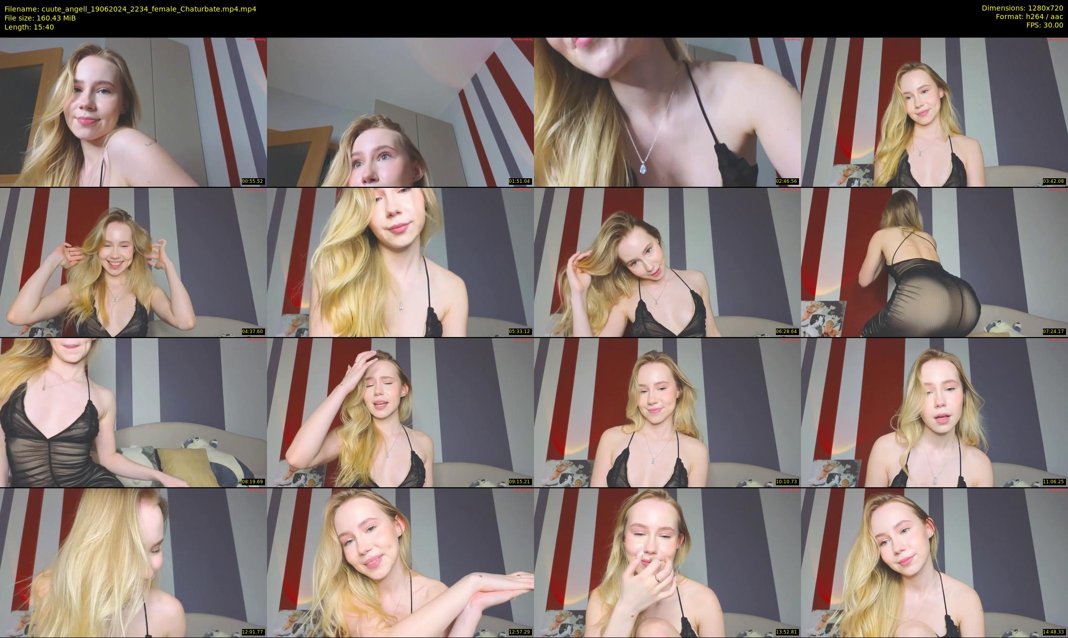 cuute_angell — 16 minute Chaturbate female cam show recording, 720p, Jun 19, 2024