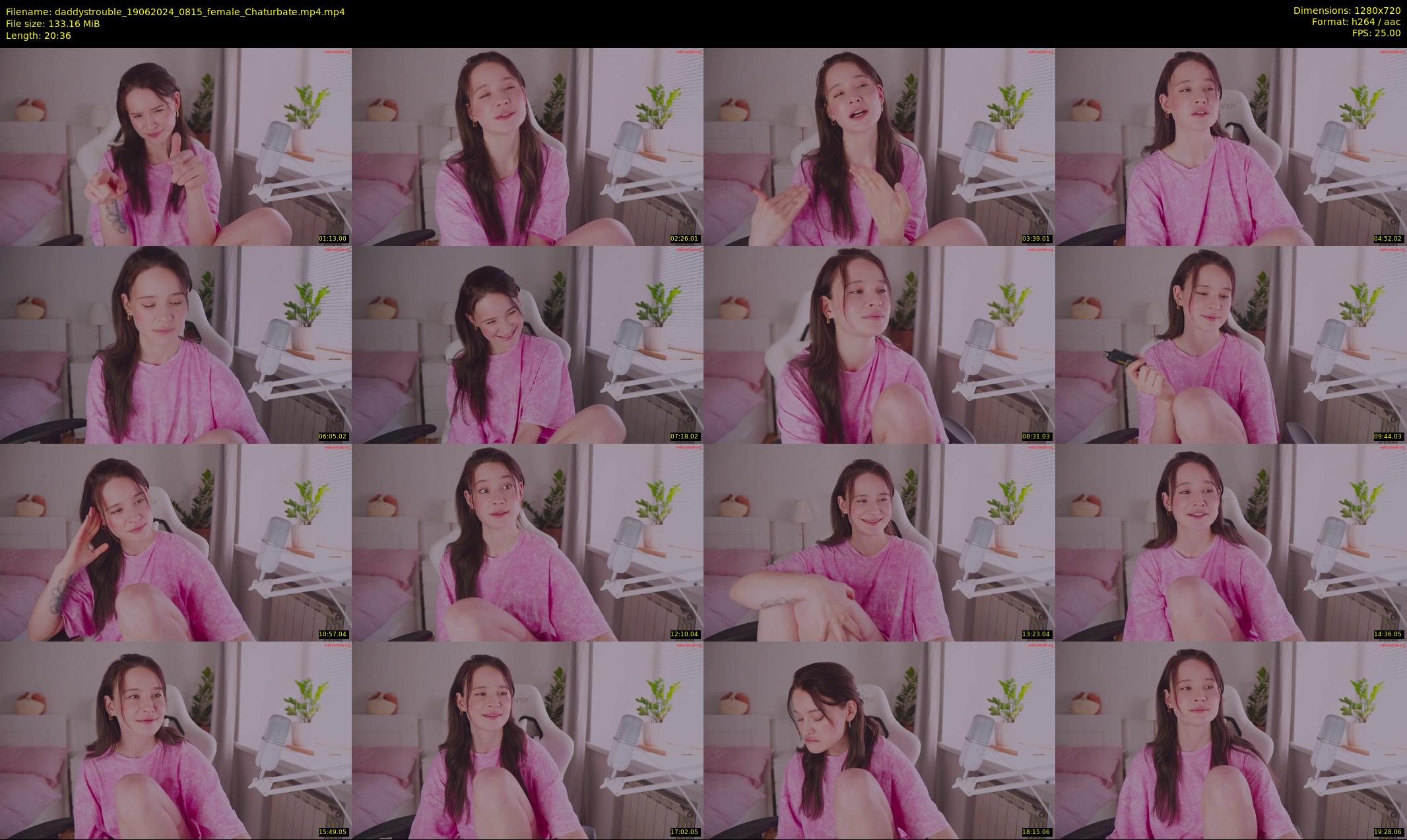 daddystrouble — 21 minute Chaturbate female cam show recording, 720p, Jun 19, 2024