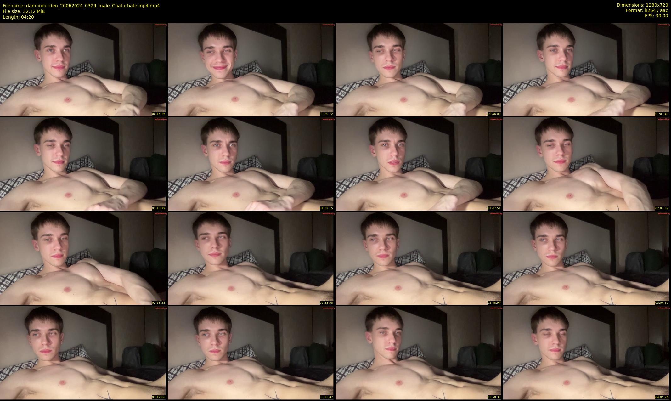 damondurden — 5 minute Chaturbate male cam show recording, 720p, Jun 20, 2024