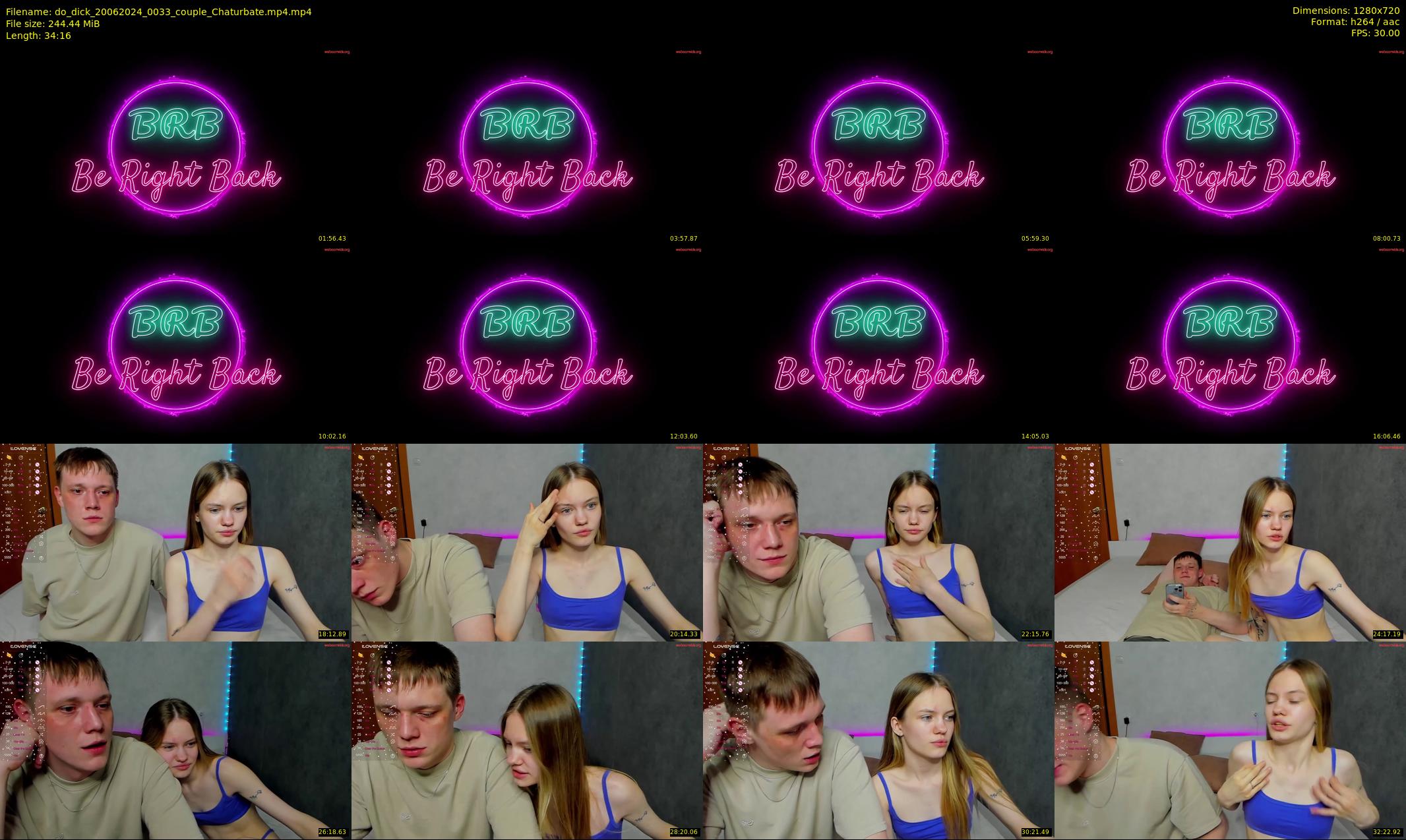 do_dick — 35 minute Chaturbate couple cam show recording, 720p, Jun 20, 2024
