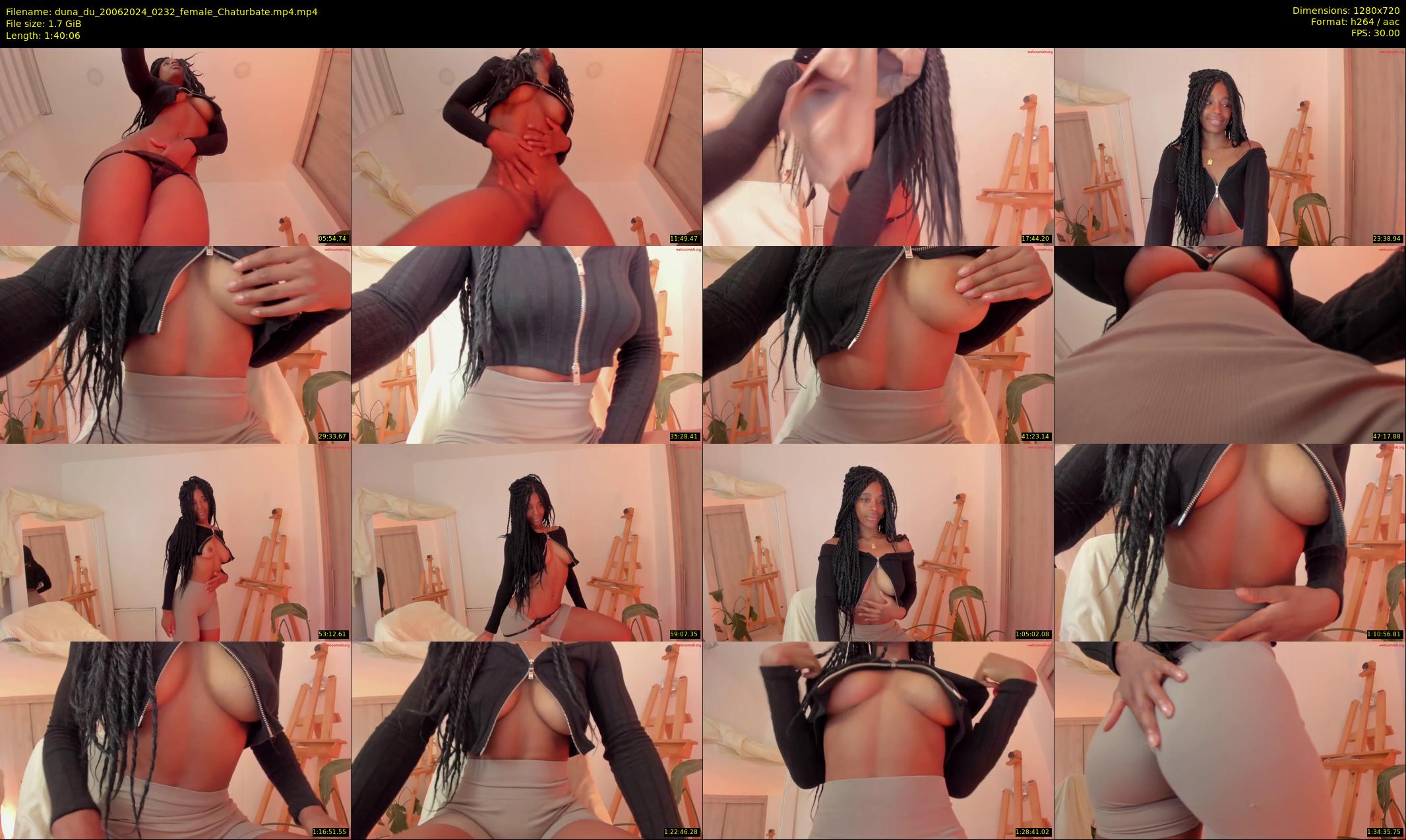 duna_du — 101 minute Chaturbate female cam show recording, 720p, Jun 20, 2024