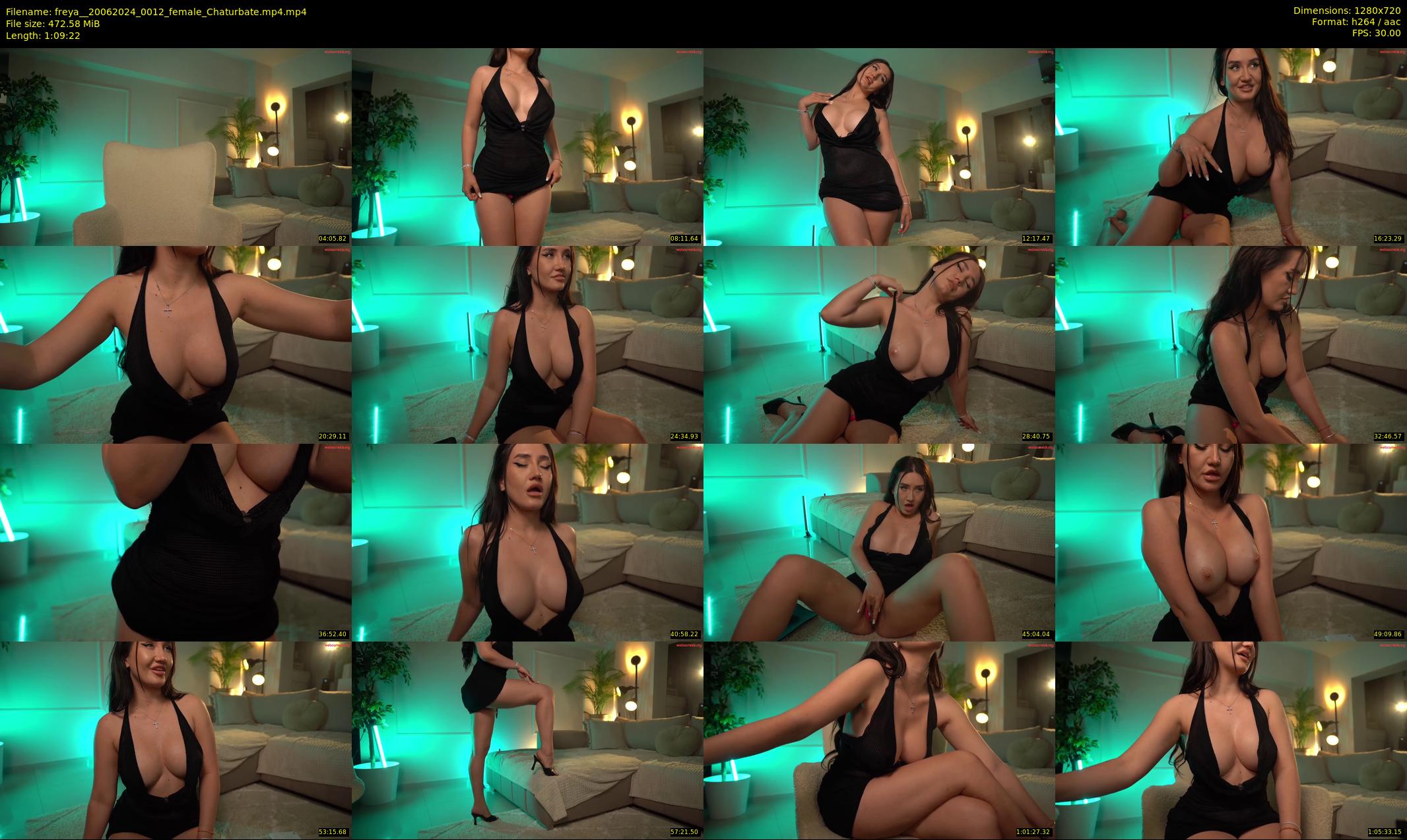 freya_ — 70 minute Chaturbate female cam show recording, 720p, Jun 20, 2024