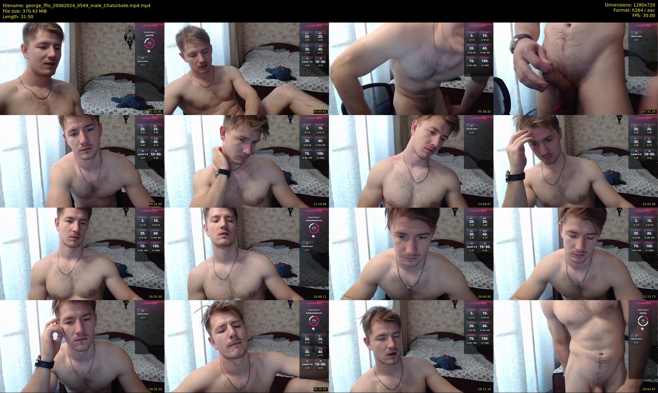 george_fflo — 32 minute Chaturbate male cam show recording, 720p, Jun 20, 2024