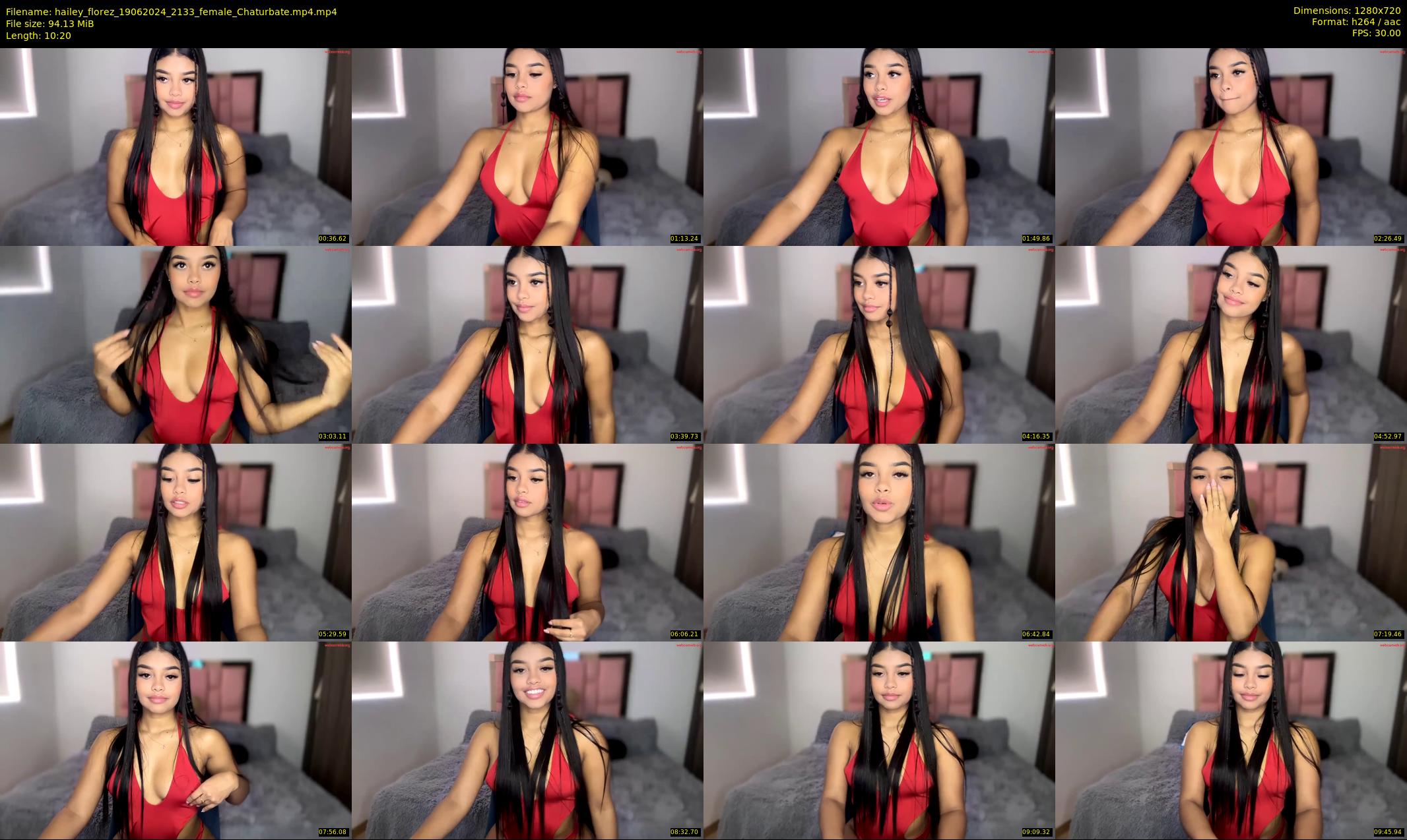 hailey_florez — 11 minute Chaturbate female cam show recording, 720p, Jun 19, 2024