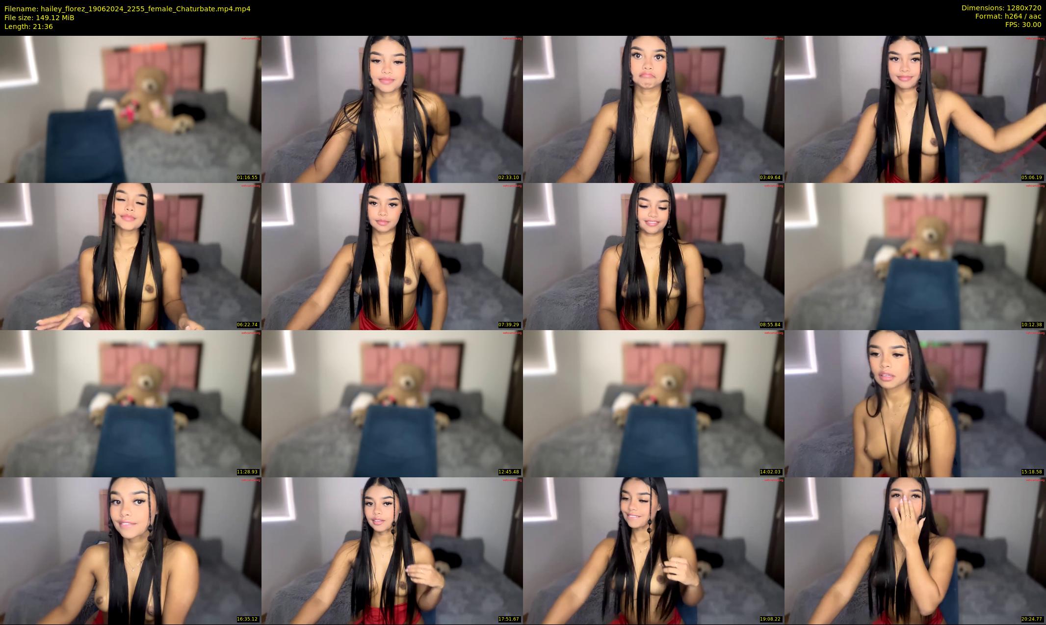 hailey_florez — 22 minute Chaturbate female cam show recording, 720p, Jun 19, 2024