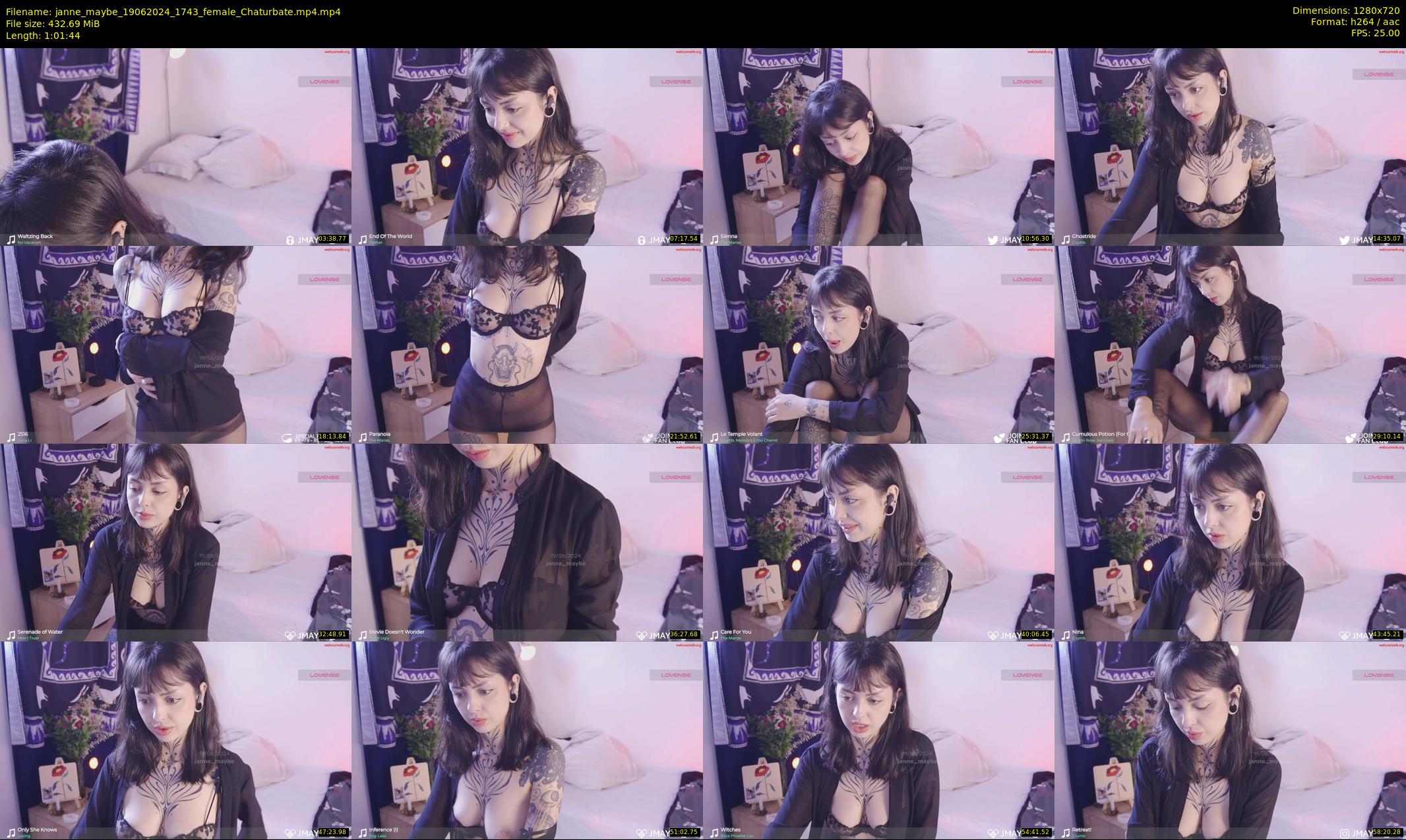 janne_maybe — 62 minute Chaturbate female cam show recording, 720p, Jun 19, 2024