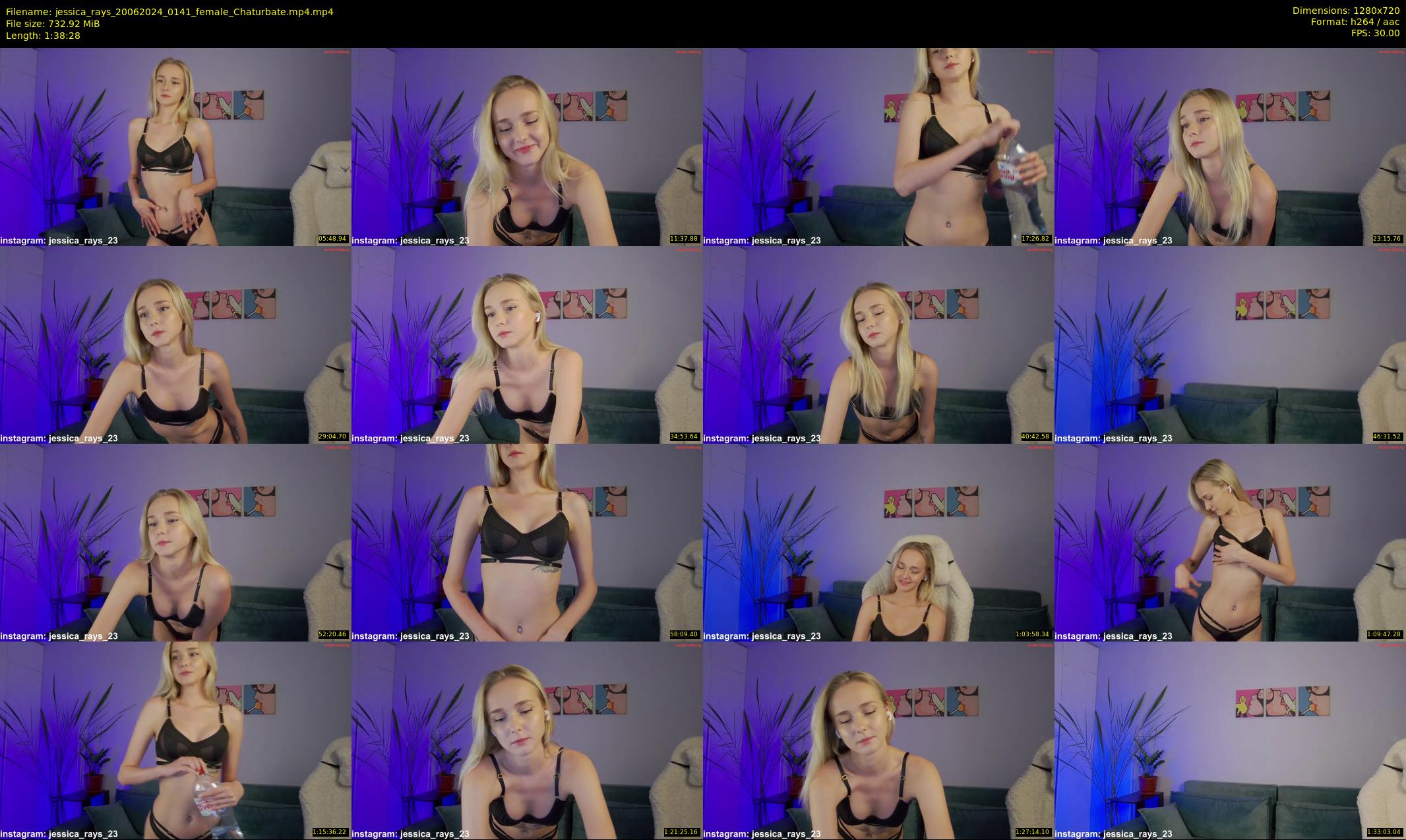 jessica_rays — 99 minute Chaturbate couple cam show recording, 720p, Jun 20, 2024