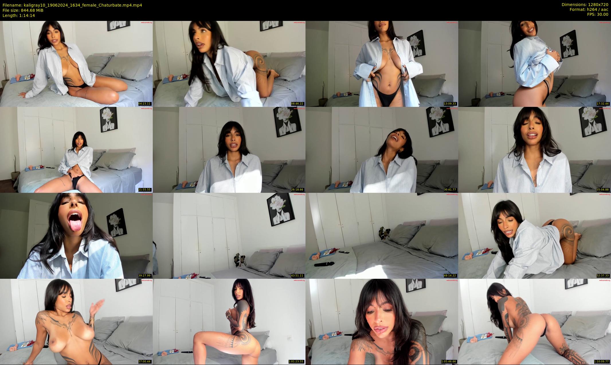 kaligray10 — 75 minute Chaturbate female cam show recording, 720p, Jun 19, 2024