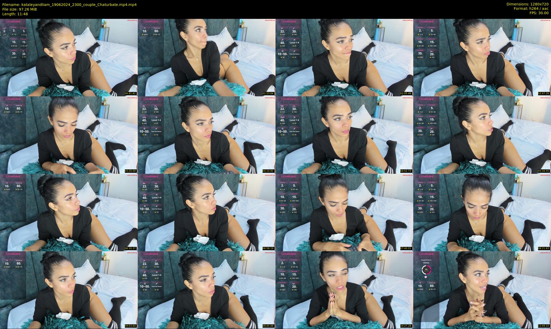 kataleyandliam — 12 minute Chaturbate couple cam show recording, 720p, Jun 19, 2024