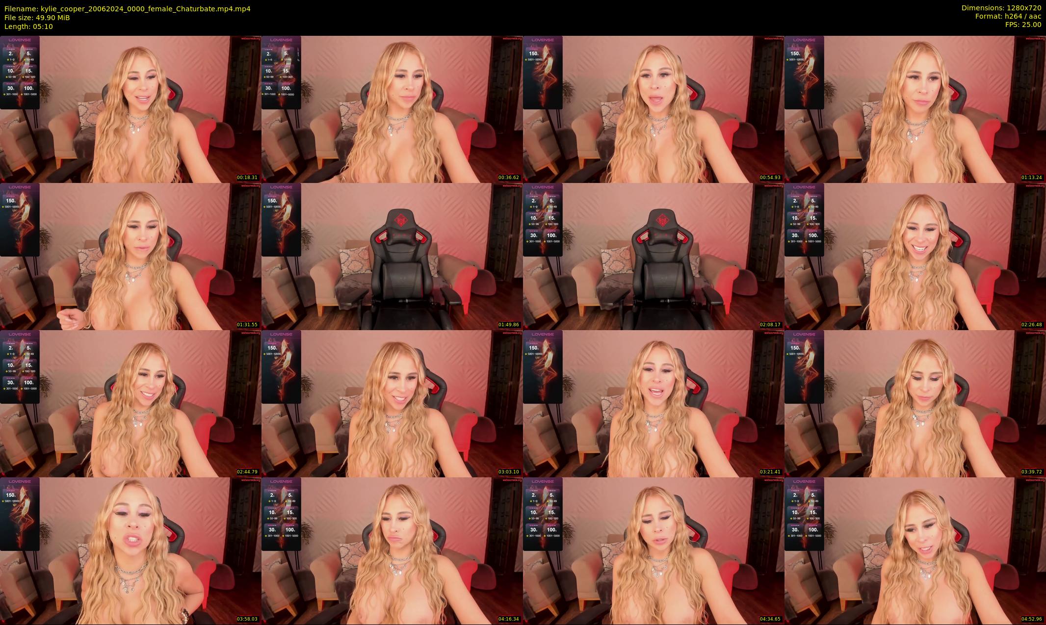 kylie_cooper — 6 minute Chaturbate female cam show recording, 720p, Jun 20, 2024
