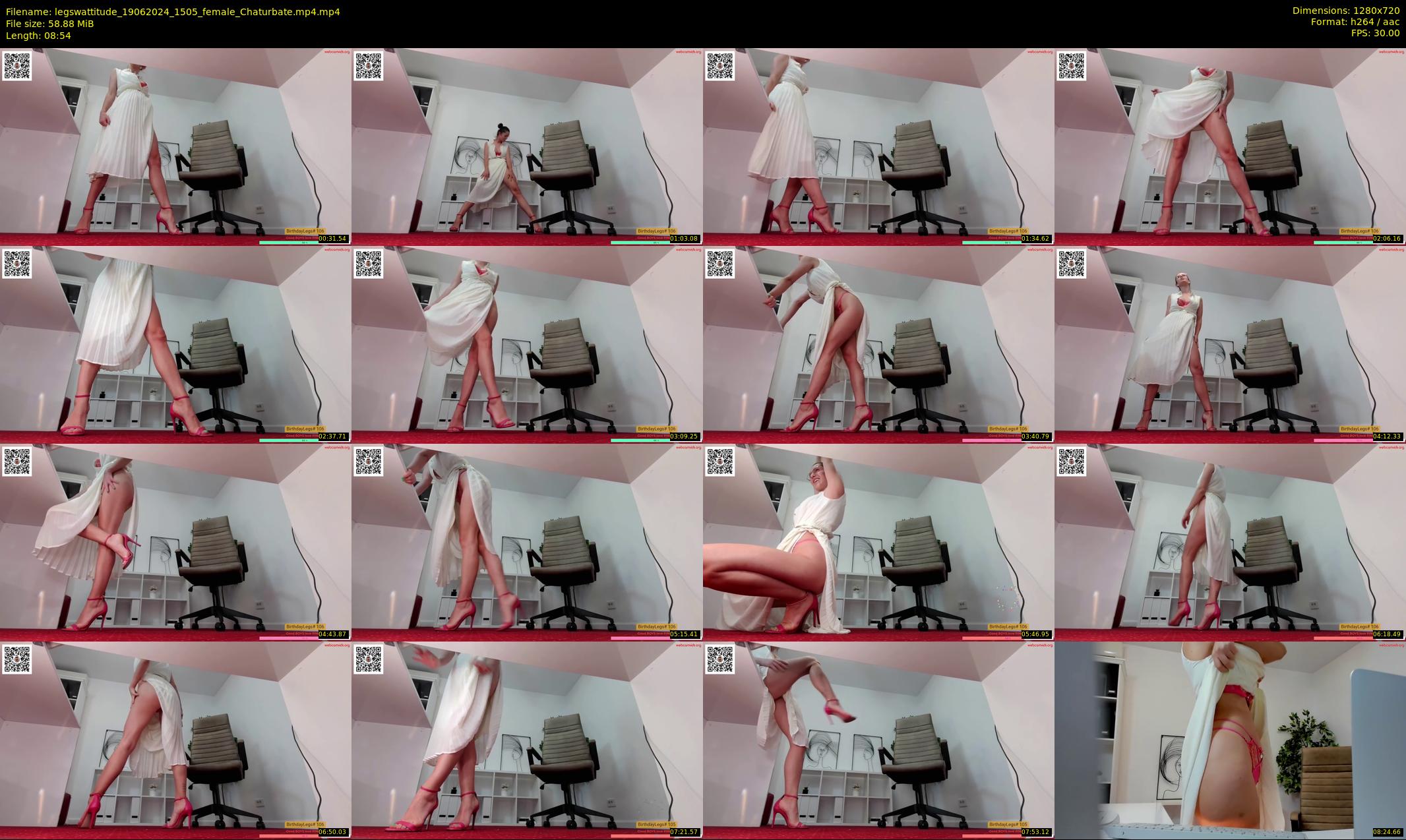 legswattitude — 9 minute Chaturbate female cam show recording, 720p, Jun 19, 2024