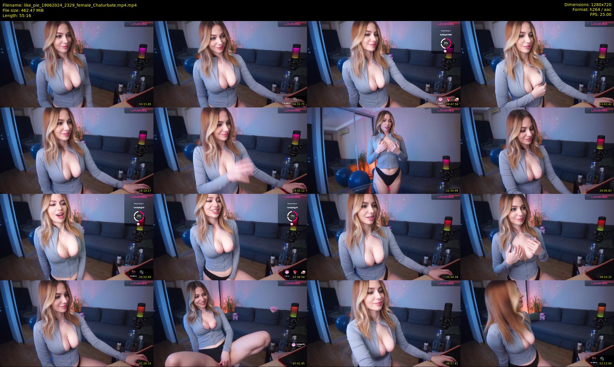 like_pie — 56 minute Chaturbate couple cam show recording, 720p, Jun 19, 2024