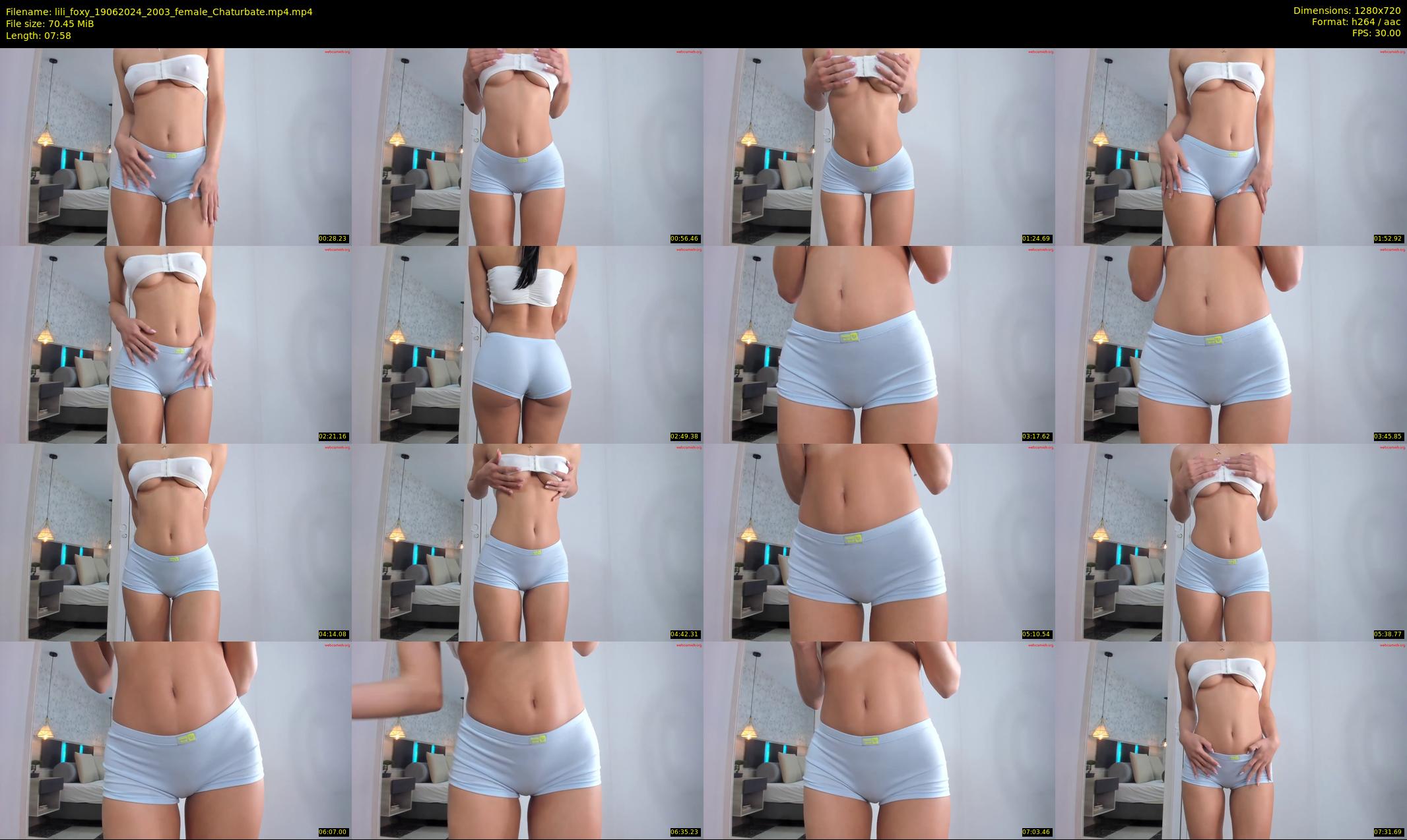 lili_foxy — 8 minute Chaturbate female cam show recording, 720p, Jun 19, 2024