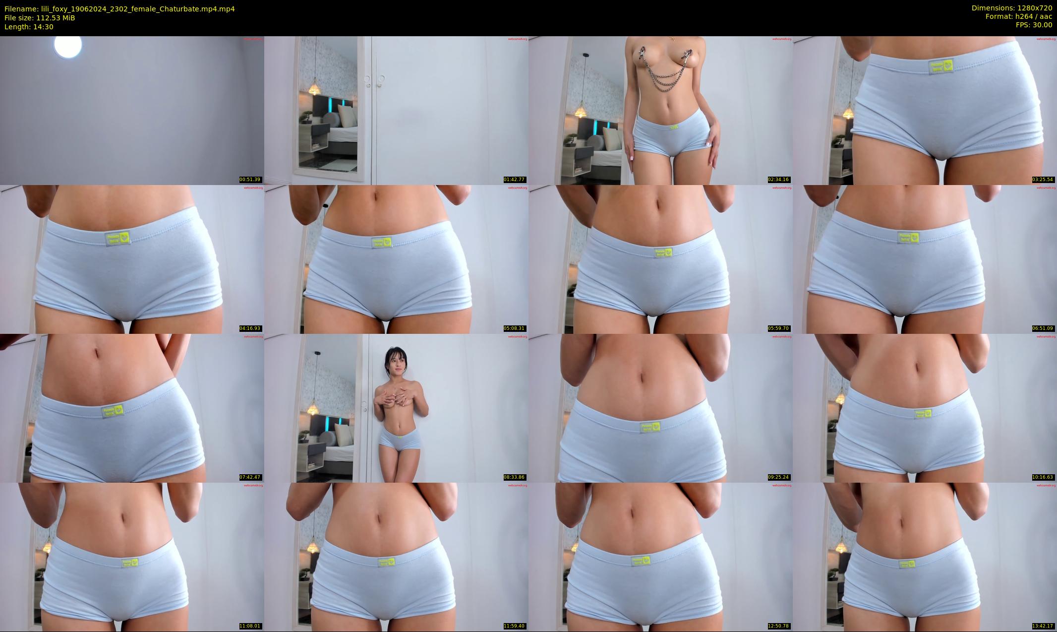 lili_foxy — 15 minute Chaturbate female cam show recording, 720p, Jun 19, 2024