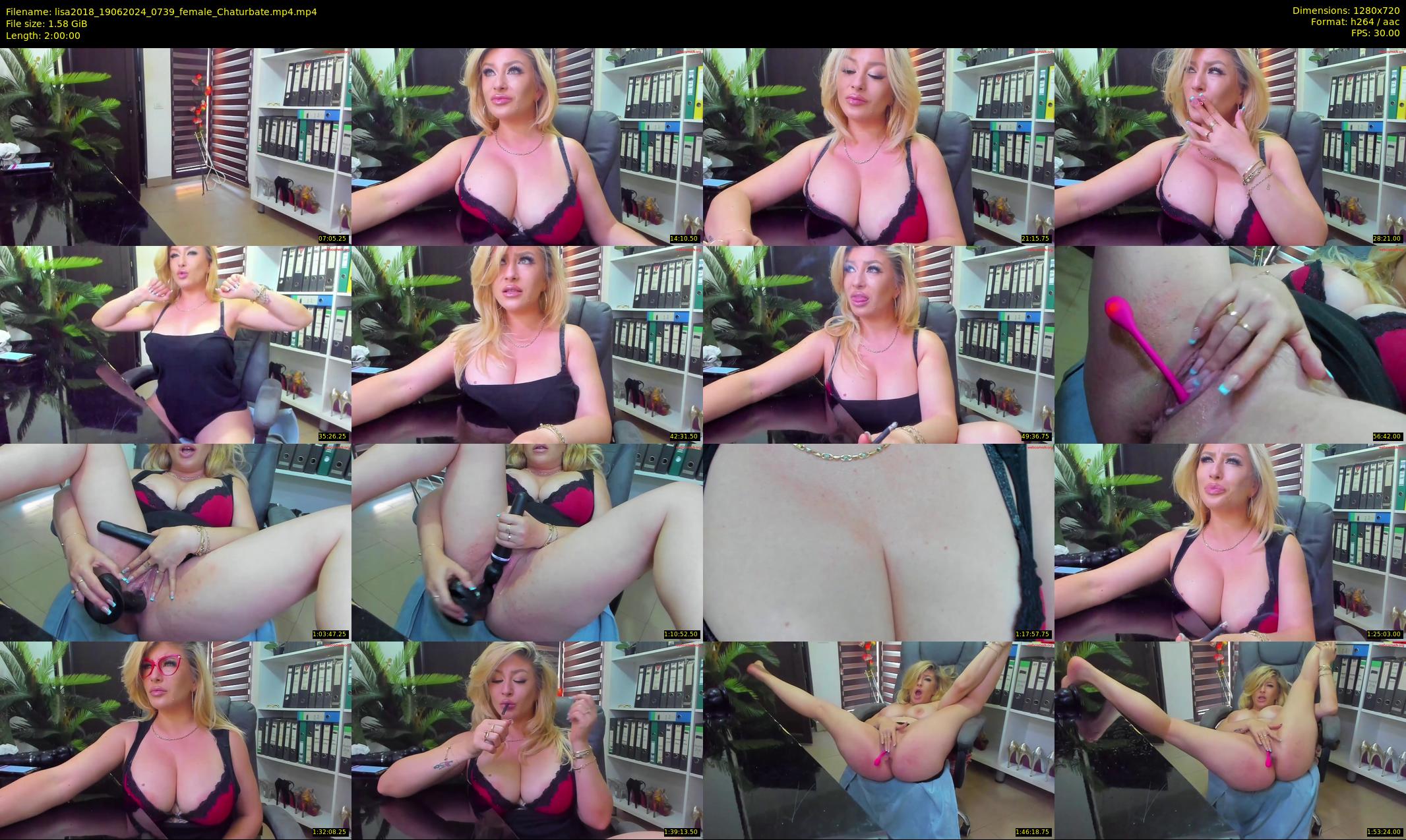lisa2018 — 120 minute Chaturbate female cam show recording, 720p, Jun 19, 2024
