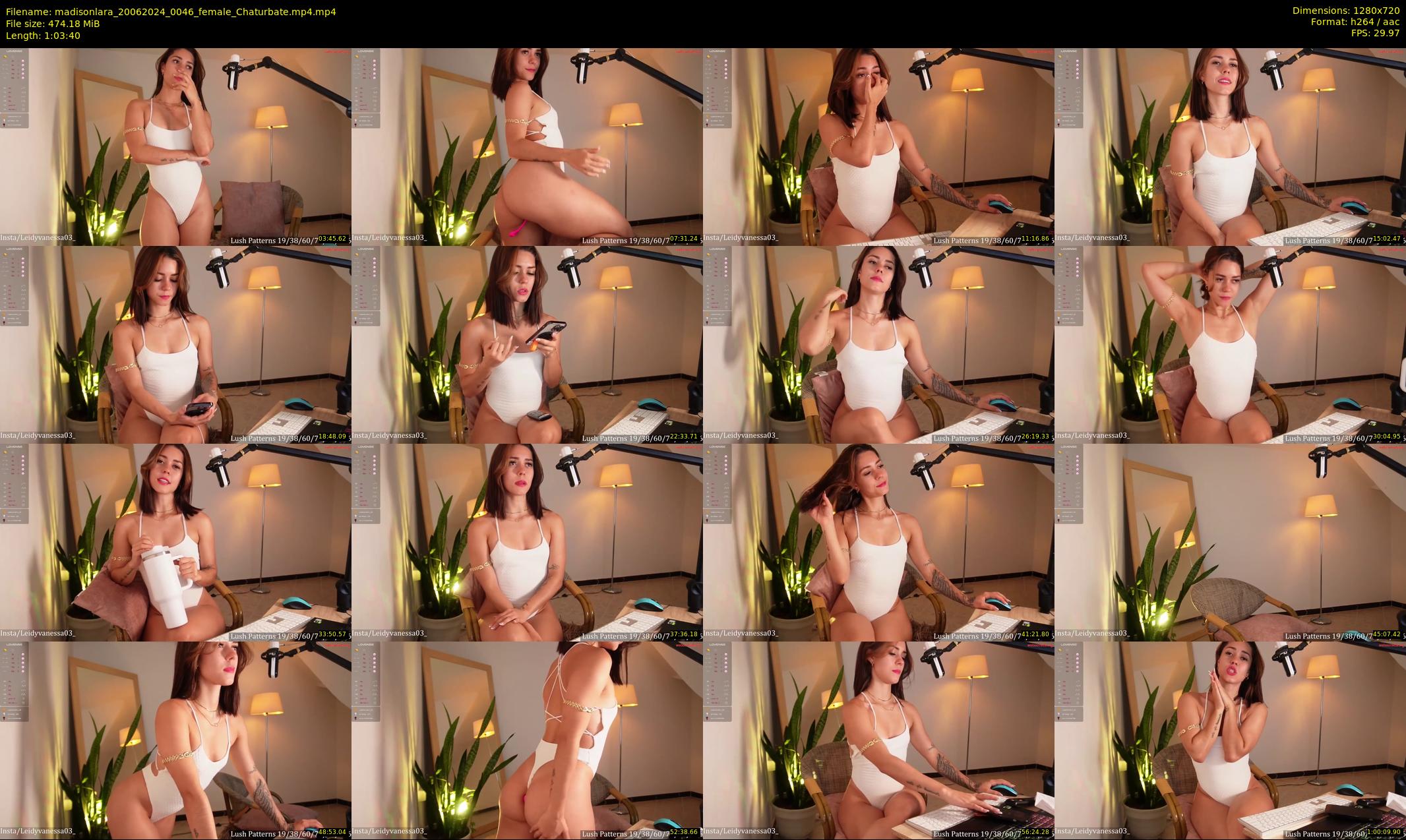 madisonlara — 64 minute Chaturbate female cam show recording, 720p, Jun 20, 2024