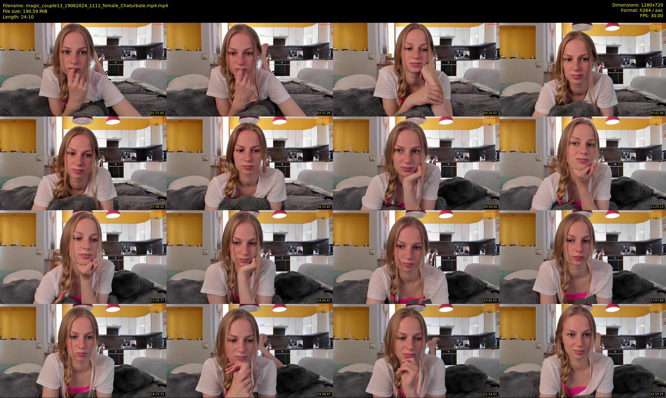 magic_couple13 — 25 minute Chaturbate couple cam show recording, 720p, Jun 19, 2024
