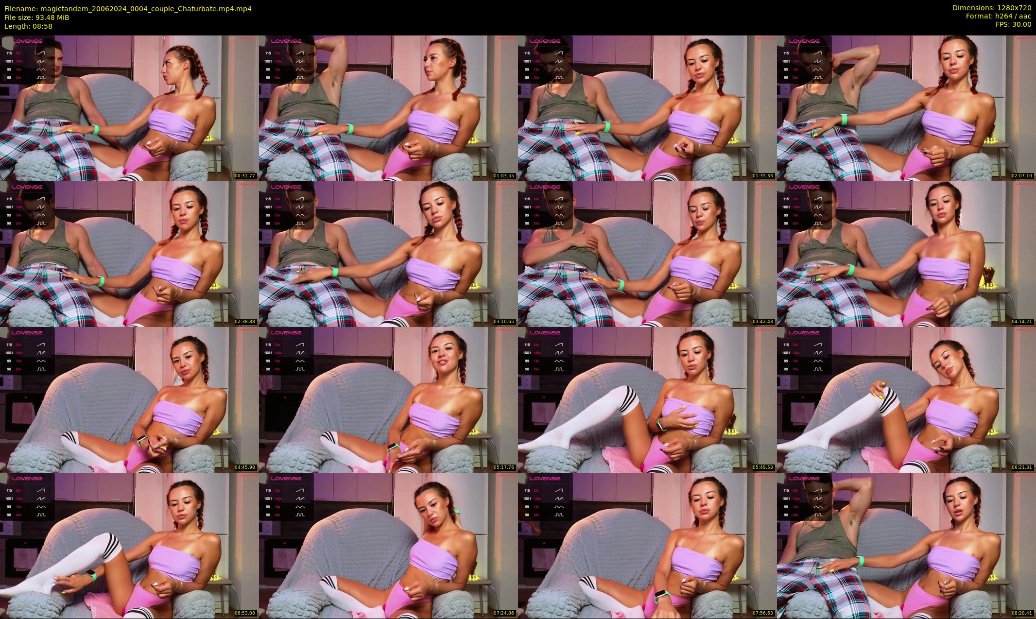 magictandem — 9 minute Chaturbate couple cam show recording, 720p, Jun 20, 2024