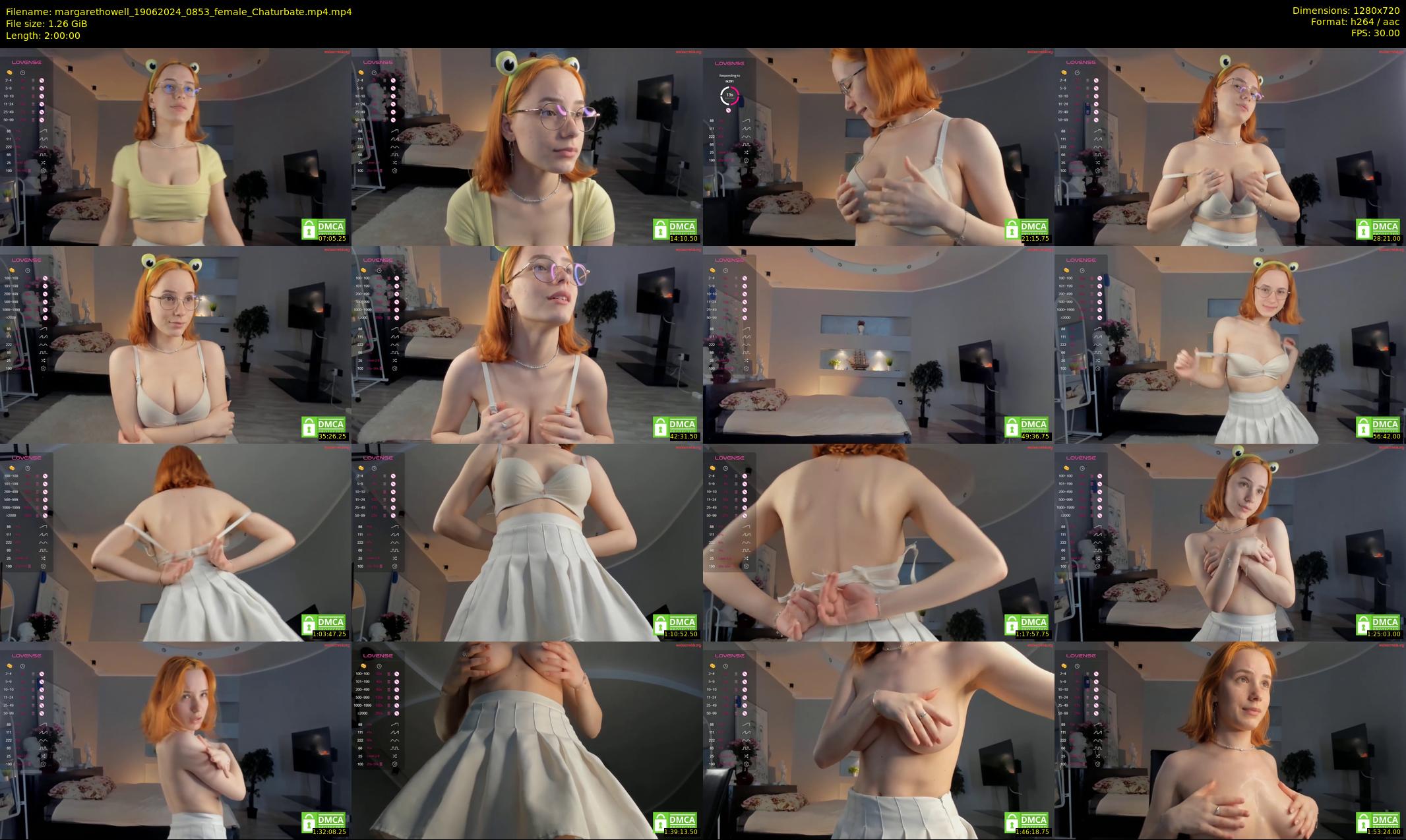 margarethowell — 120 minute Chaturbate female cam show recording, 720p, Jun 19, 2024