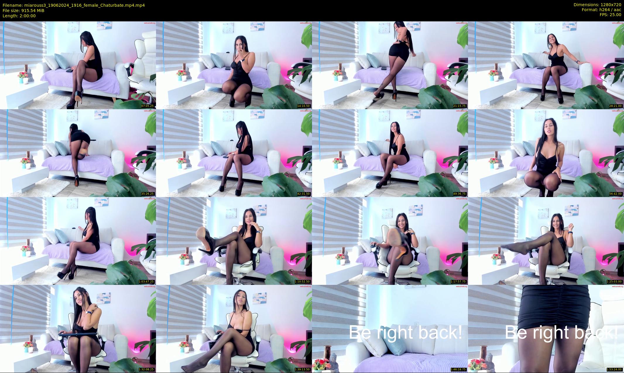 miarouss3 — 120 minute Chaturbate female cam show recording, 720p, Jun 19, 2024