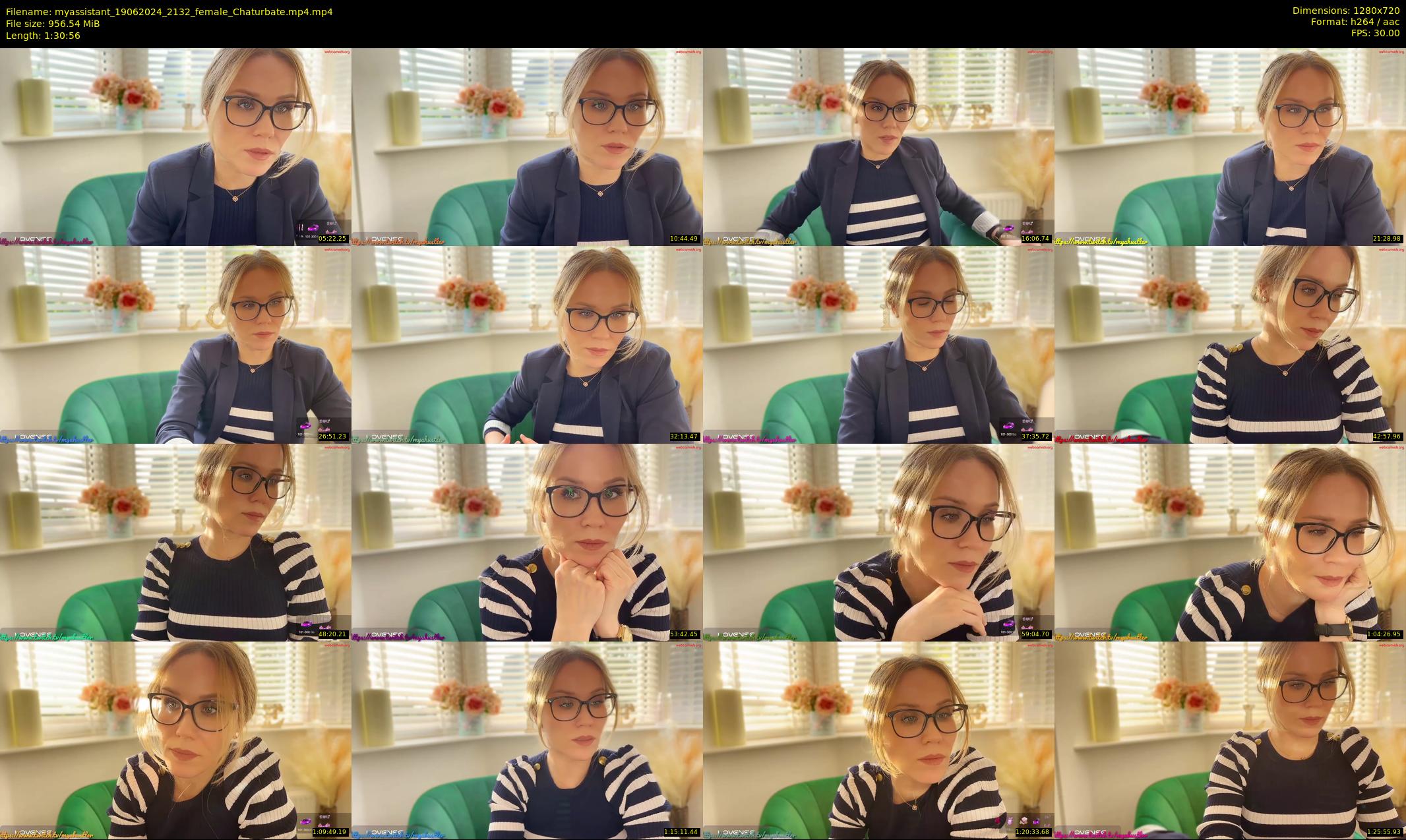 myassistant — 91 minute Chaturbate female cam show recording, 720p, Jun 19, 2024