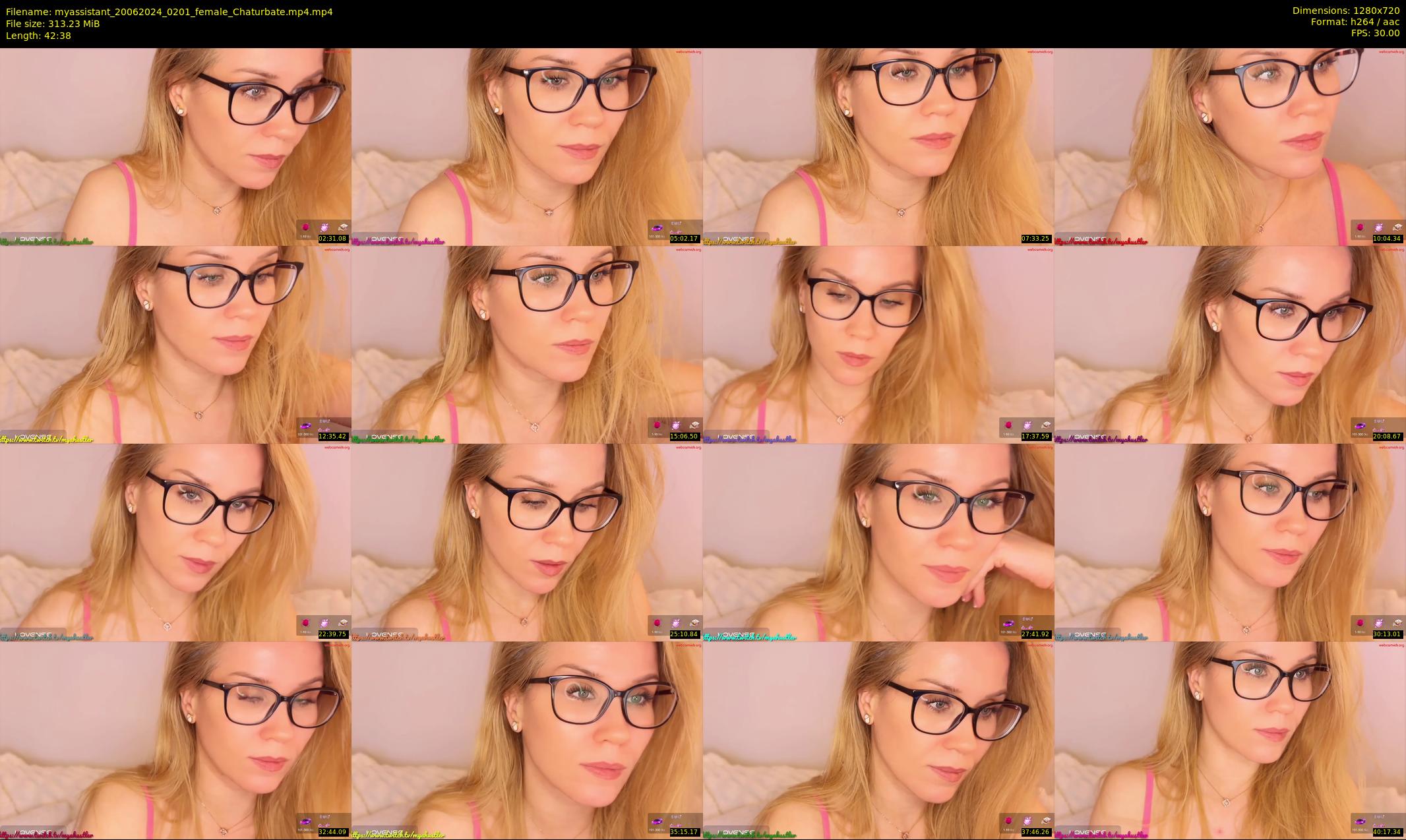 myassistant — 43 minute Chaturbate female cam show recording, 720p, Jun 20, 2024